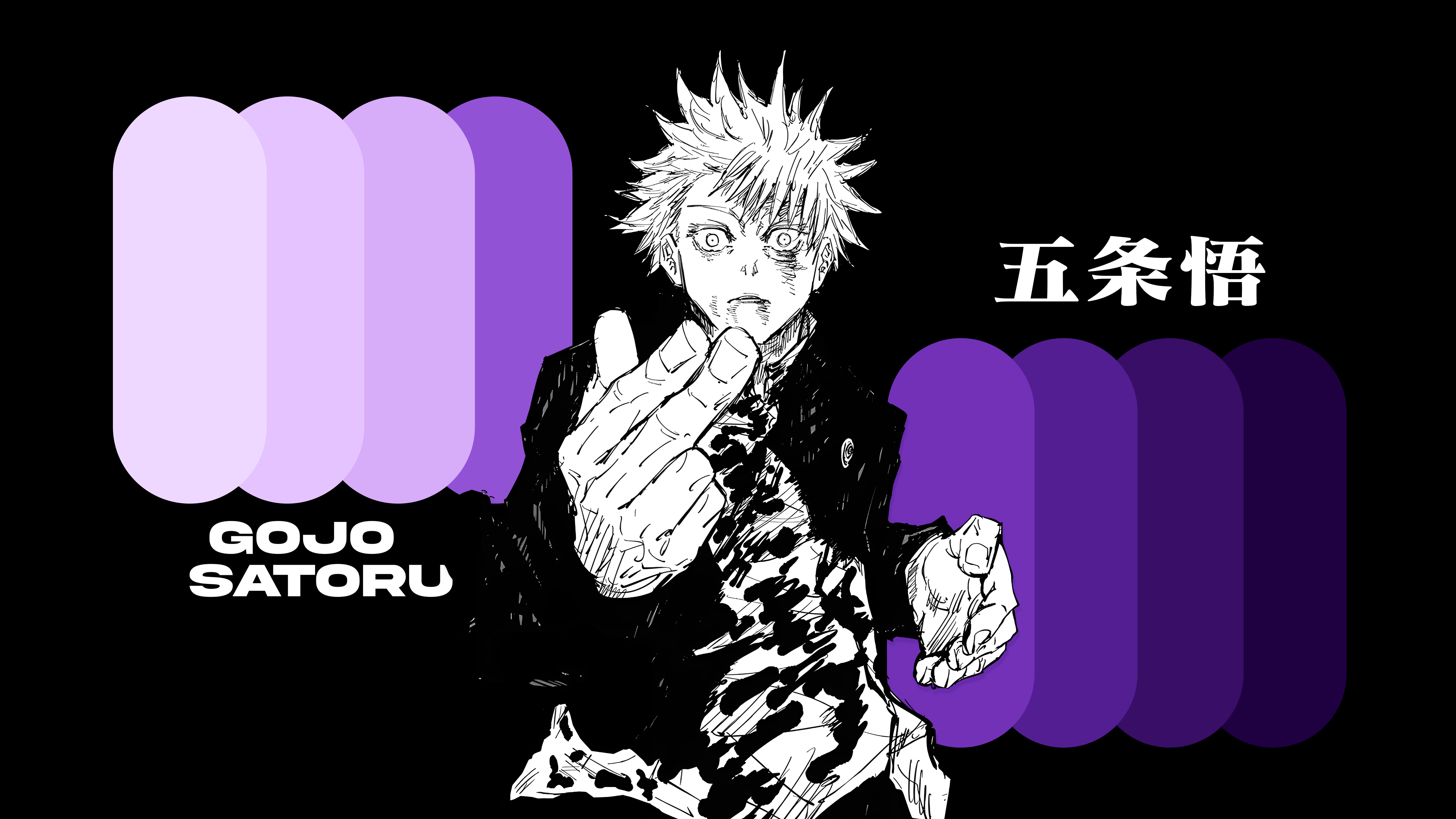 Satoru Gojo from Jujutsu Kaisen HD Wallpaper