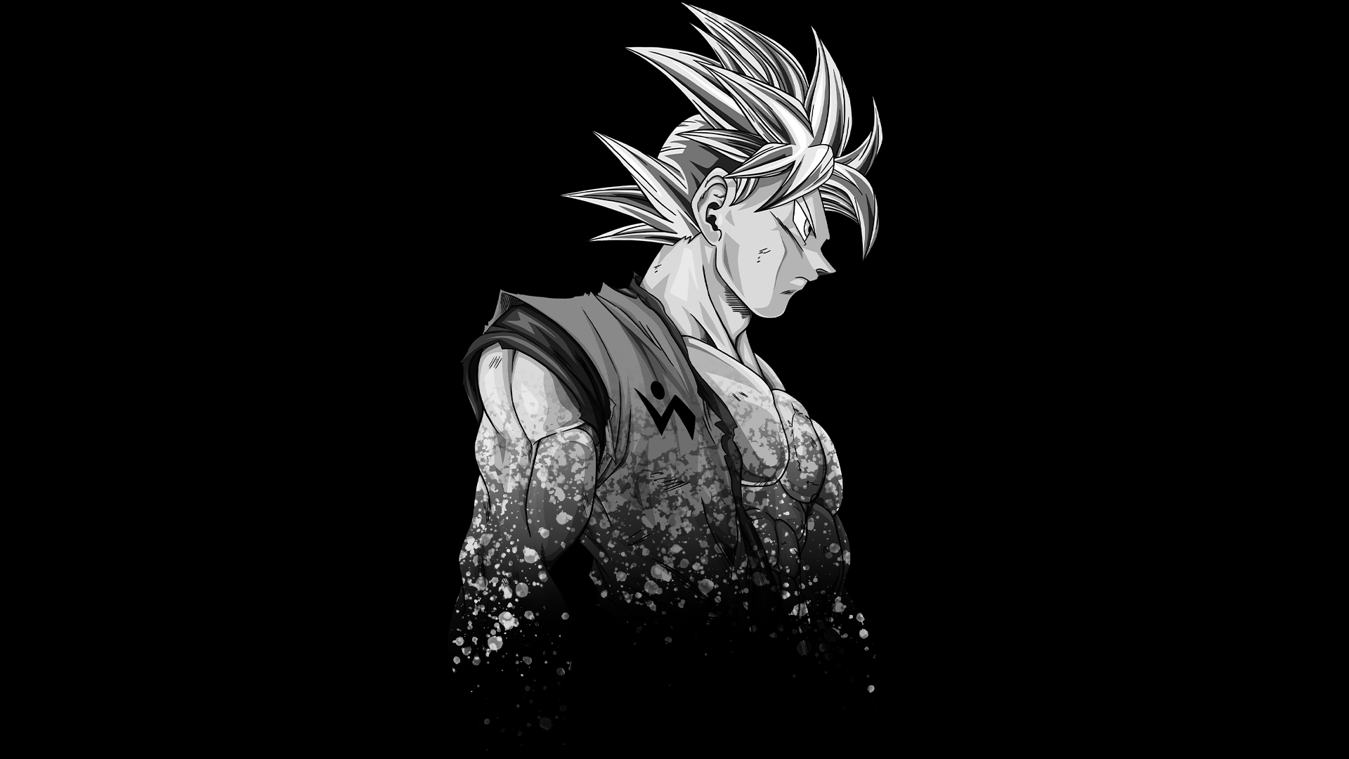 Son Goku in Ultra Instinct HD Wallpaper
