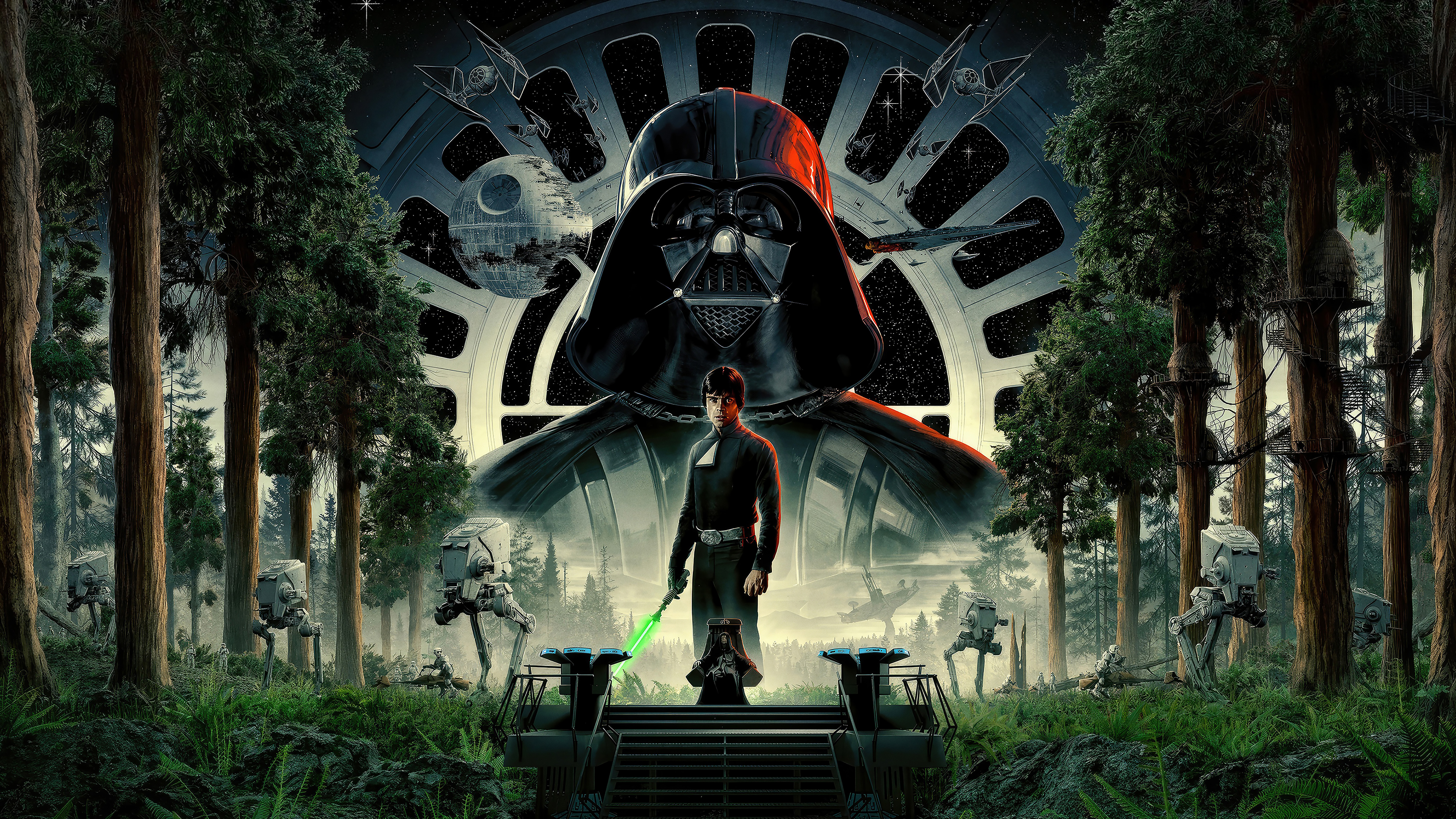 Star Wars: Episode VI - The Return of the Jedi Movie Poster HD Wallpaper