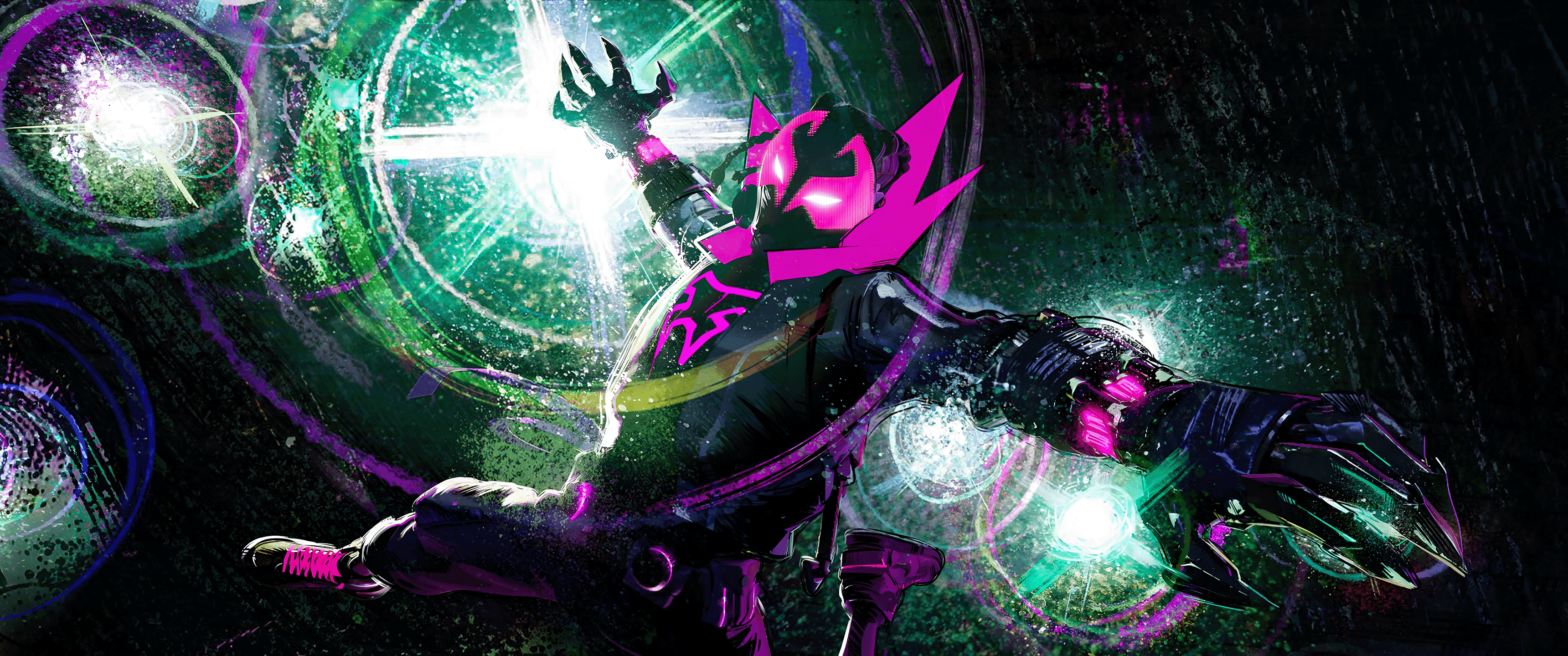 Miles Morales as Prowler in Spider-Man: Beyond the Spider-Verse HD Wallpaper