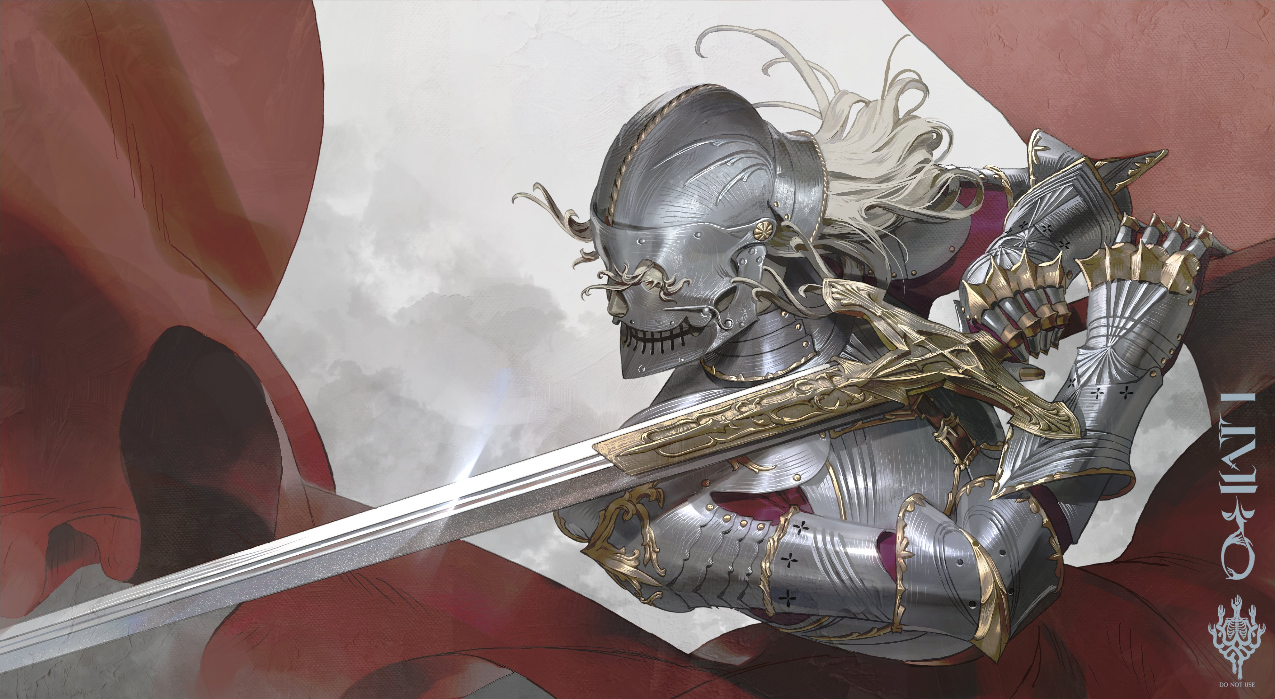 Shangri-La Frontier Knight with Long Sword HD Wallpaper
