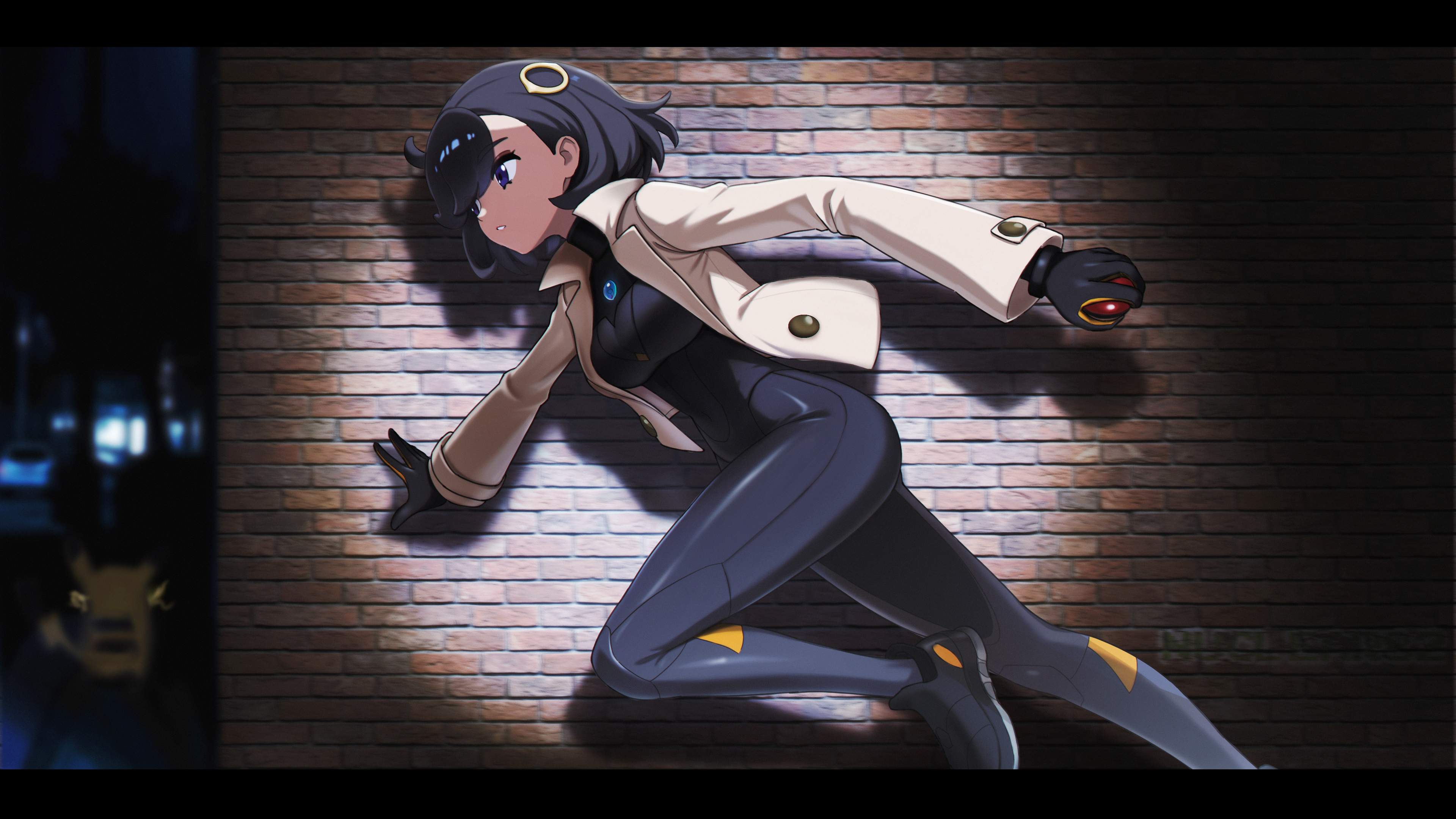 Emma from Pokémon Legends: Z-A running HD Wallpaper