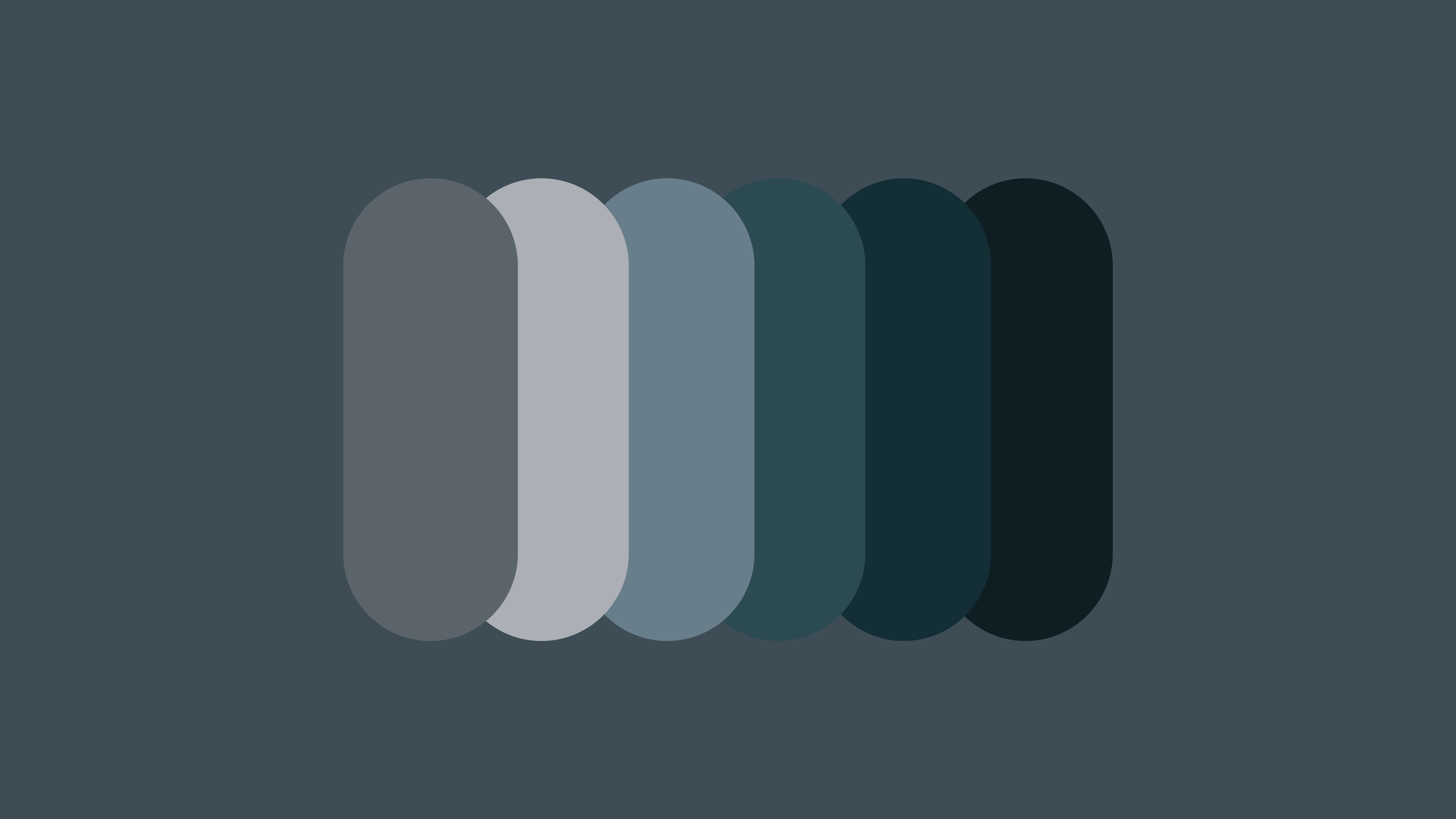 Minimalist color palette with shades of gray and blue HD Wallpaper