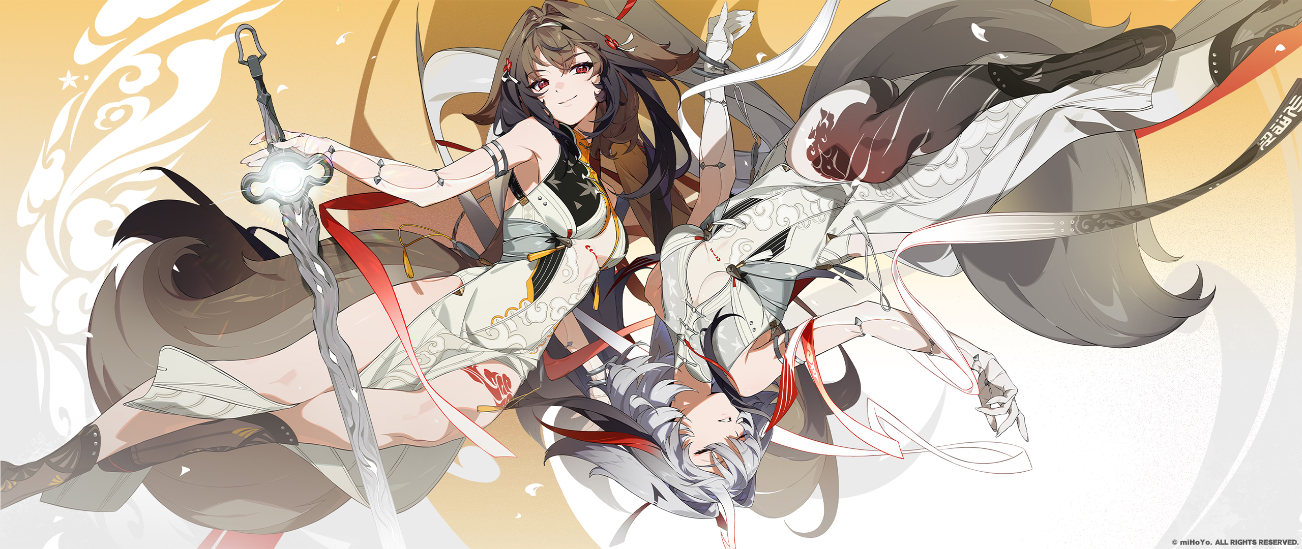 Zenless Zone Zero characters Ye Shunguang and alter ego HD Wallpaper