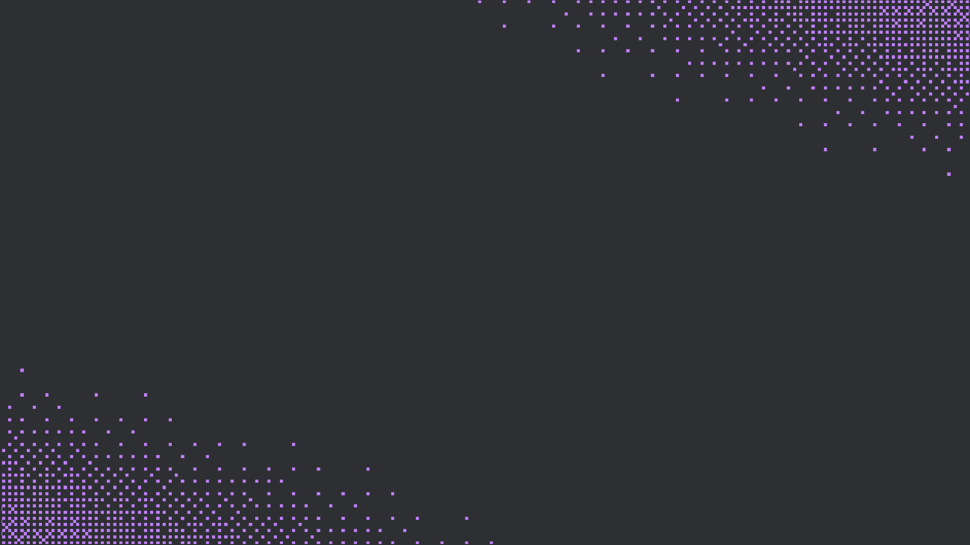 Dark background with purple dots pattern HD Wallpaper