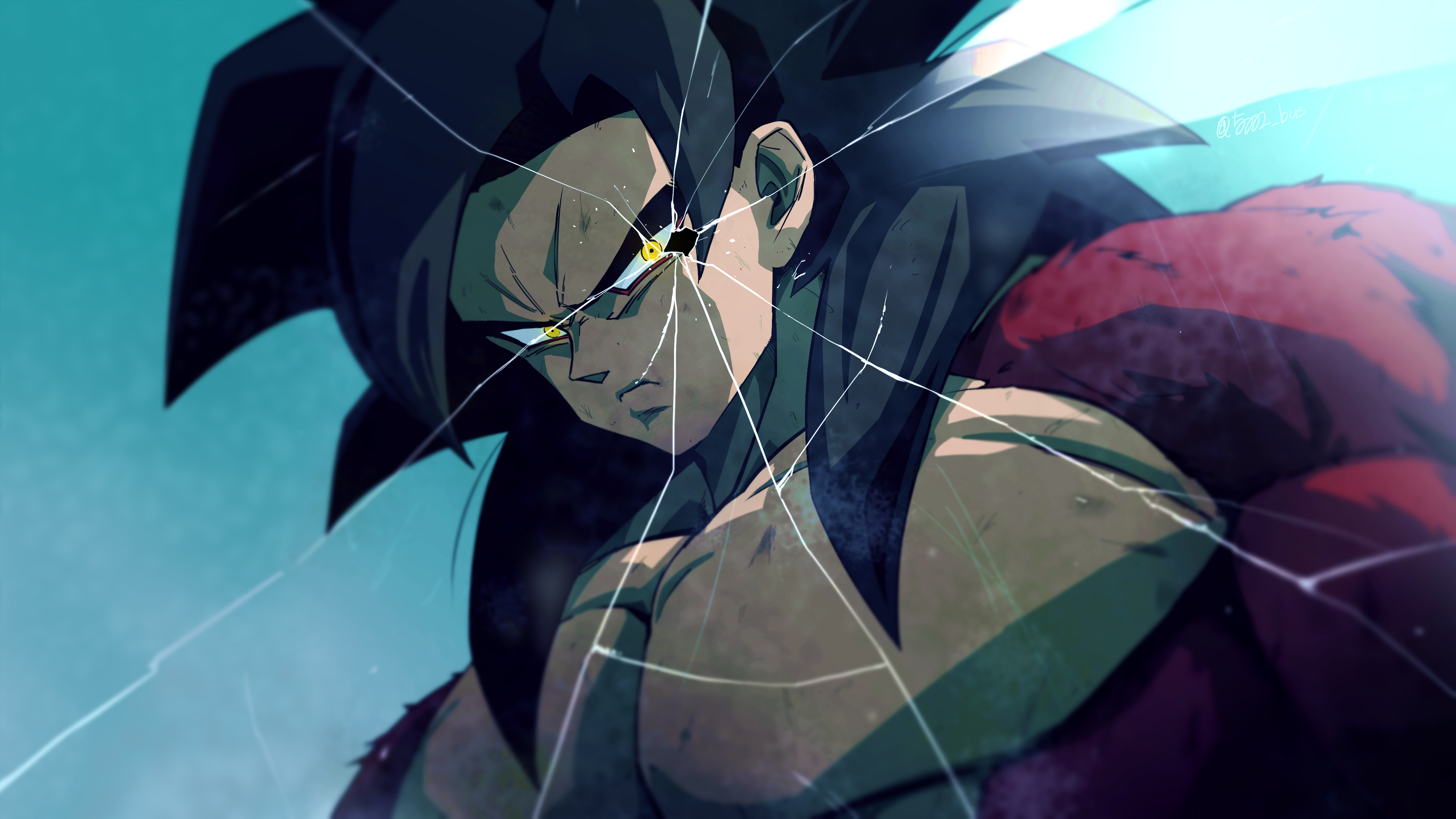 Son Goku Super Saiyan 4 HD Wallpaper