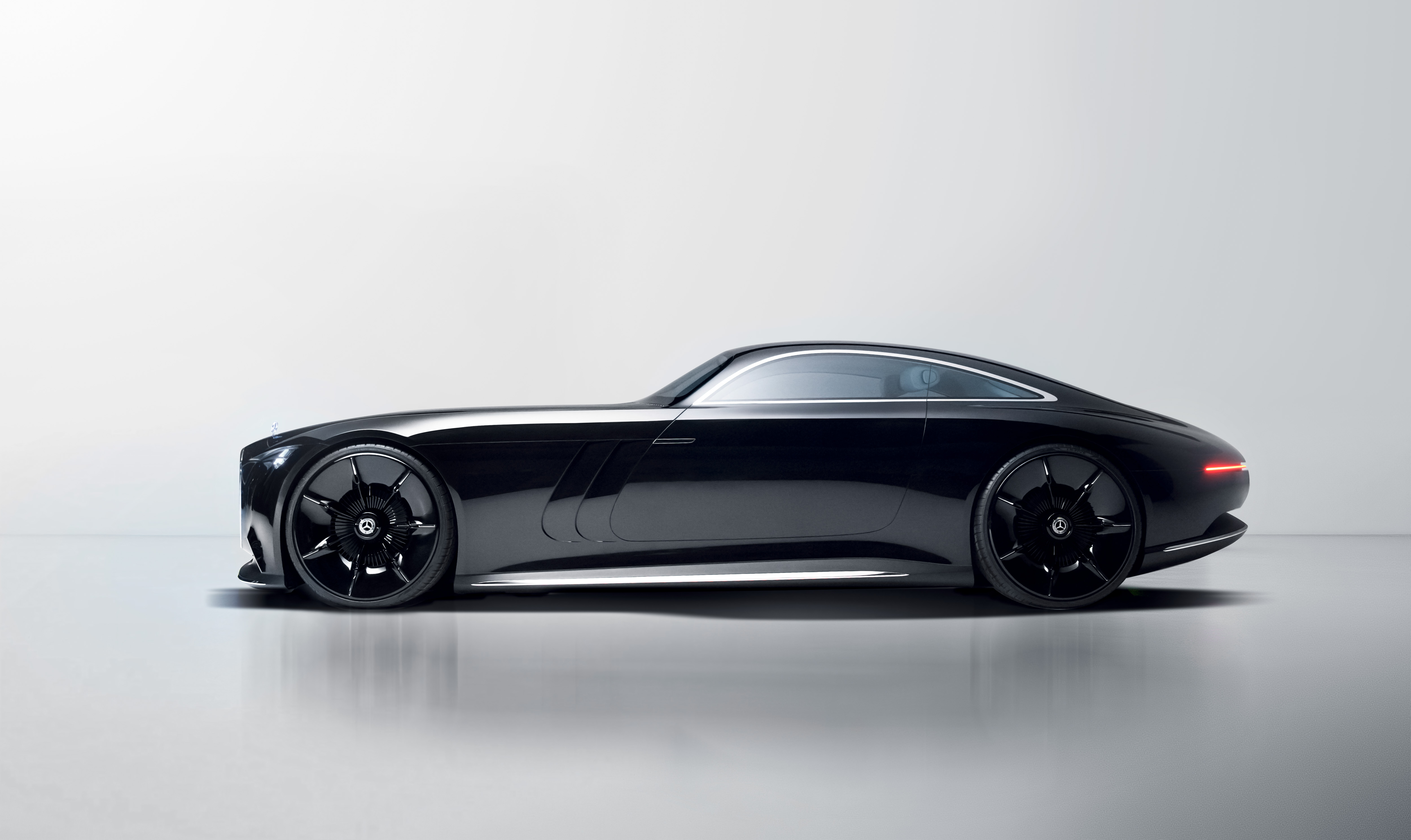 Mercedes-Benz Vision Iconic car side view HD Wallpaper