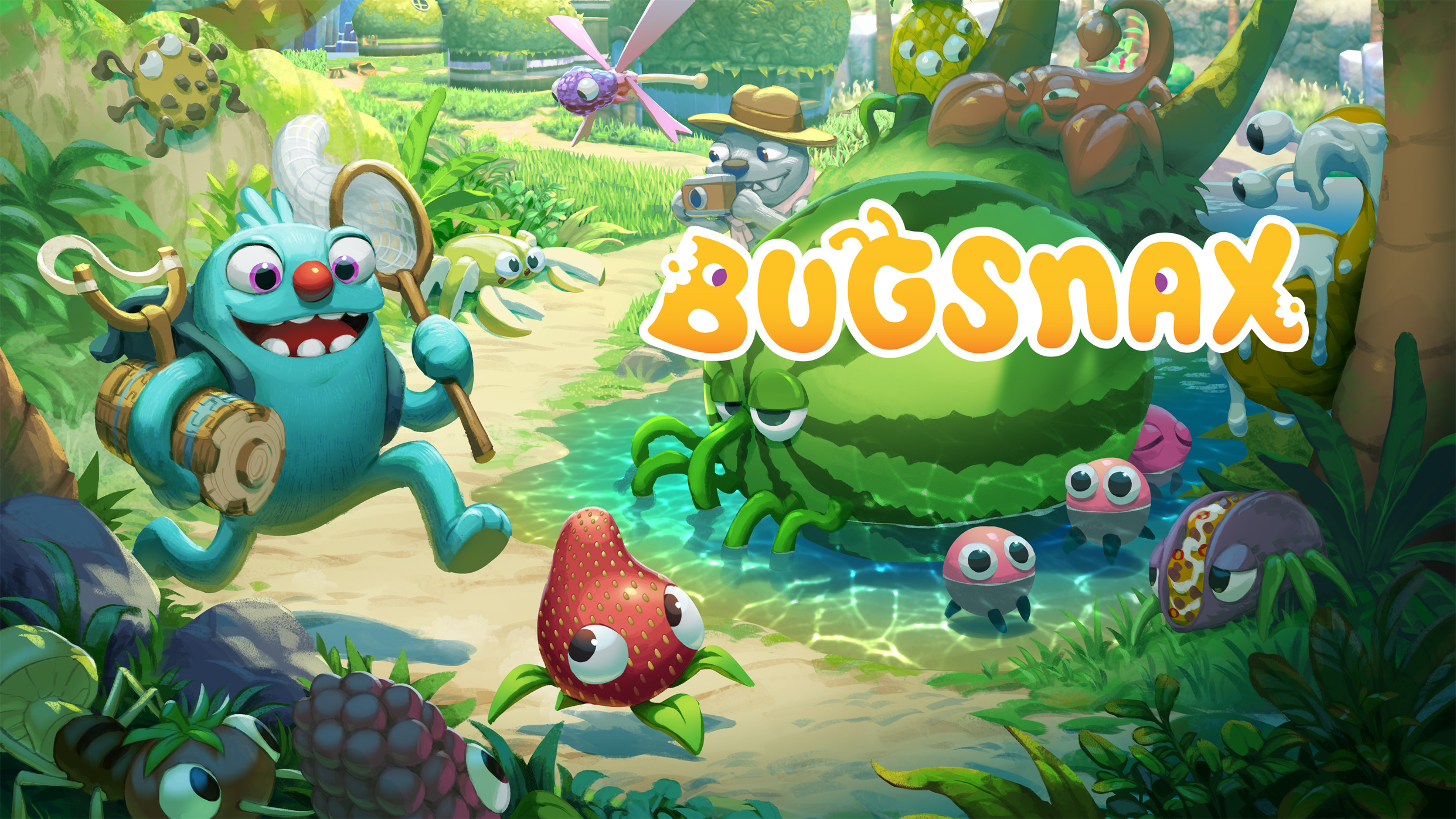 Bugsnax Video Game Title Screen HD Wallpaper