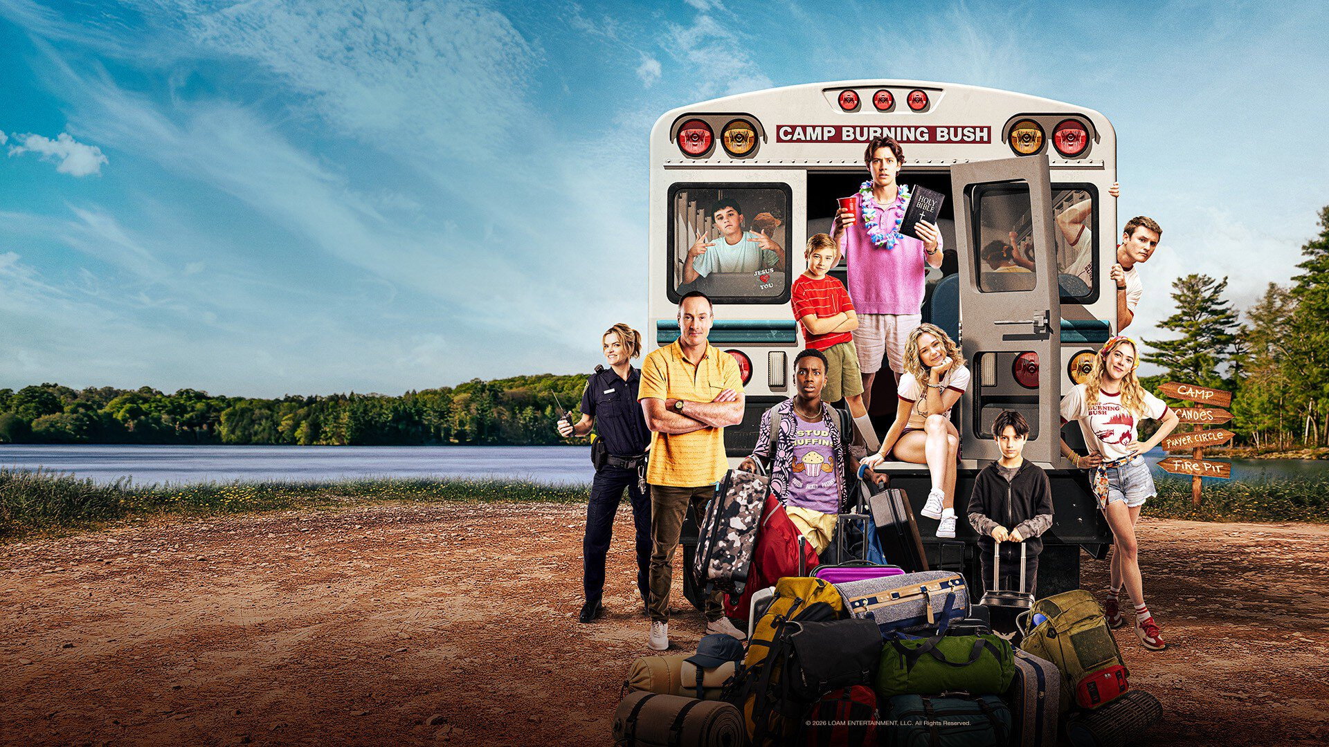 The cast of Bad Counselors at Camp Burning Bush HD Wallpaper