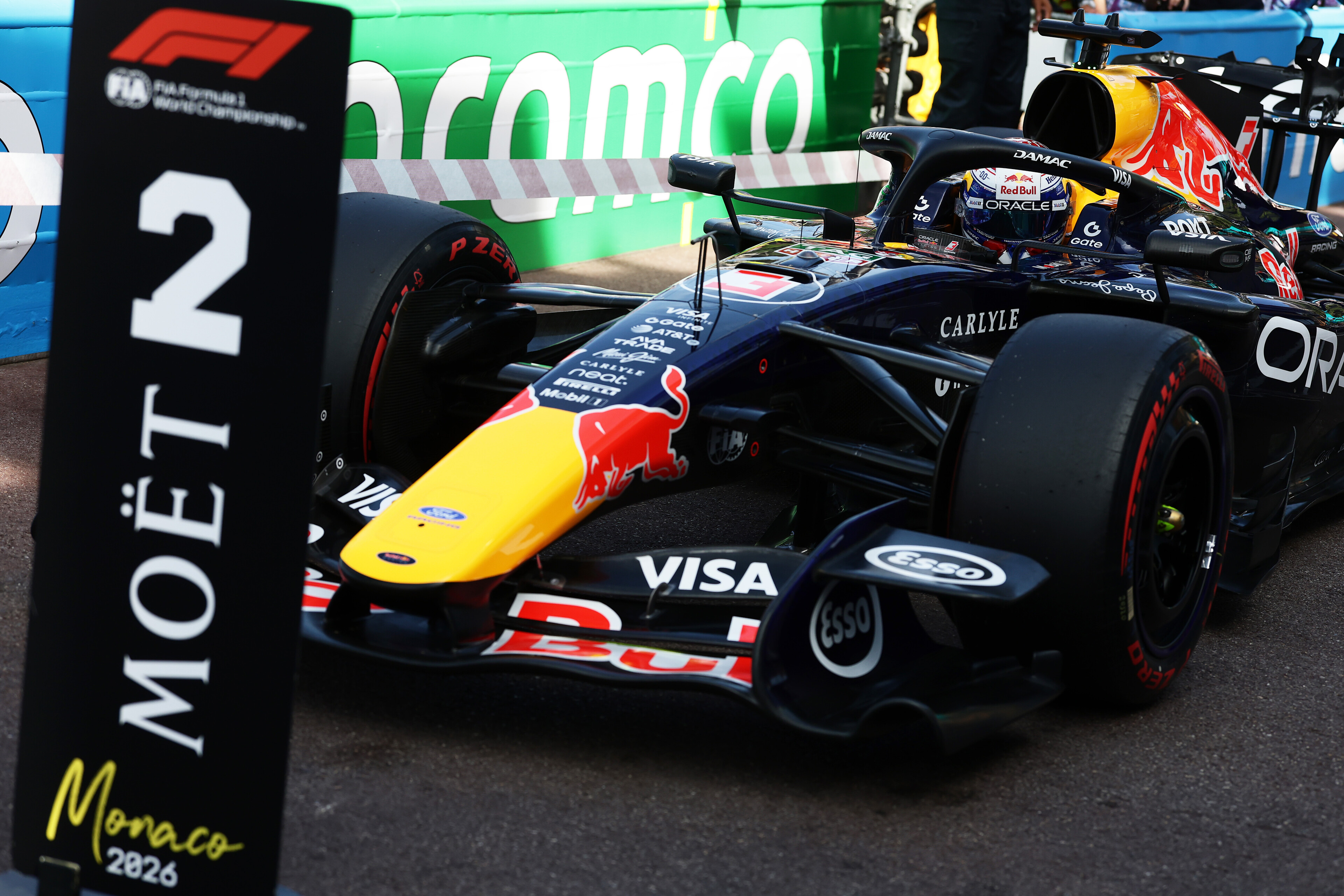 Red Bull Racing Formula 1 Car at Monaco Grand Prix HD Wallpaper