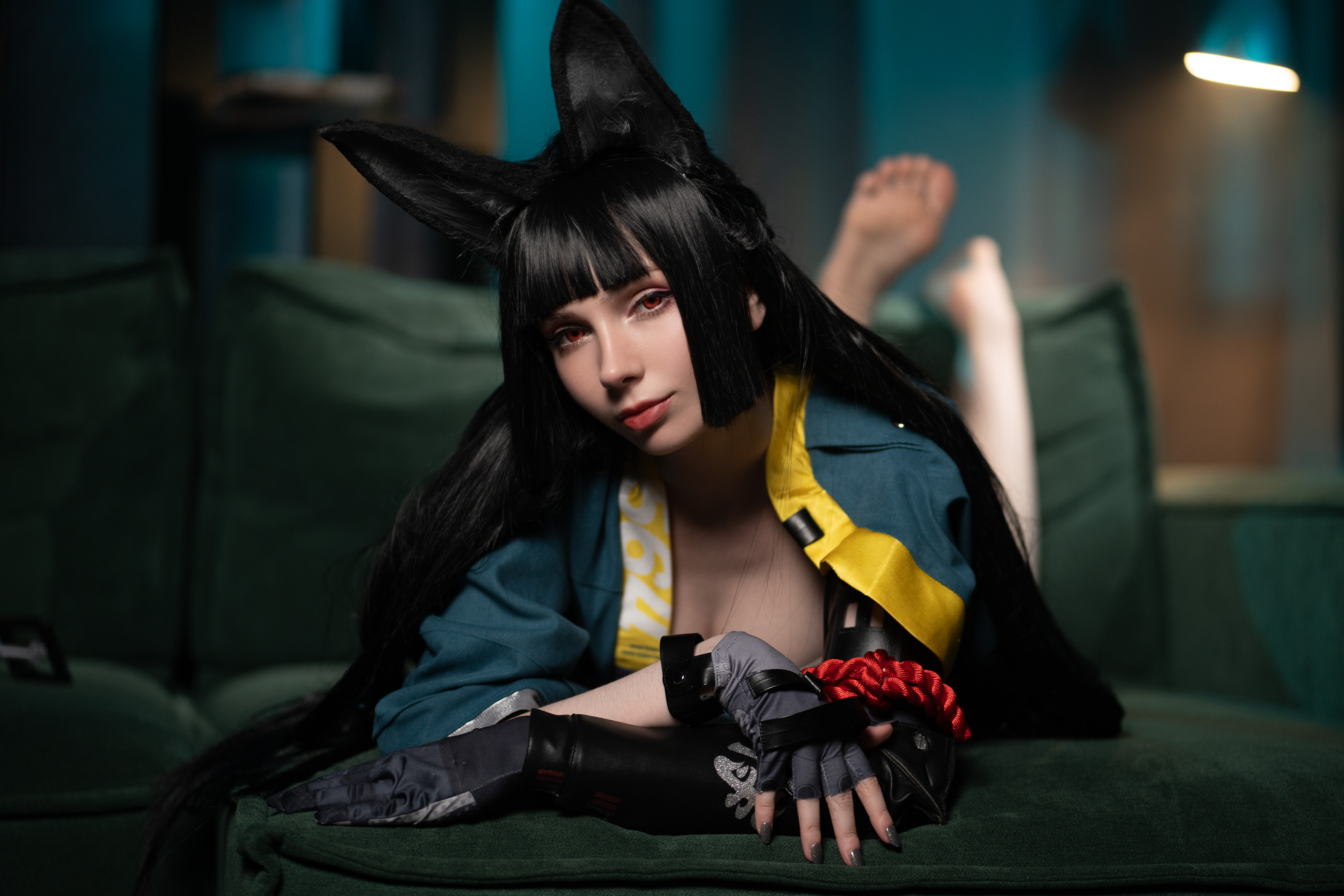 Miyabi Cosplay from Zenless Zone Zero HD Wallpaper