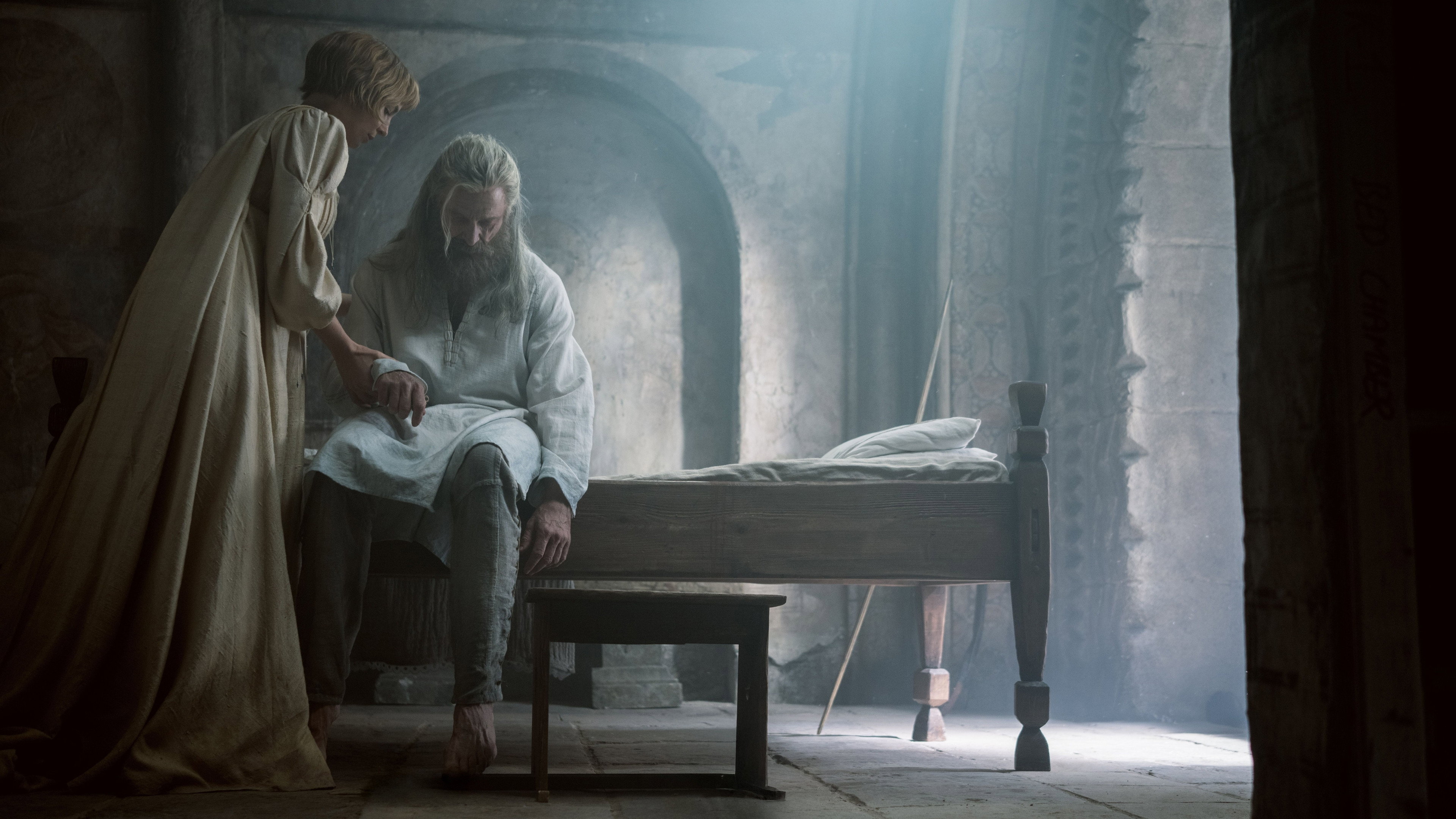 Hugh Jackman and Jodie Comer in The Death of Robin Hood HD Wallpaper