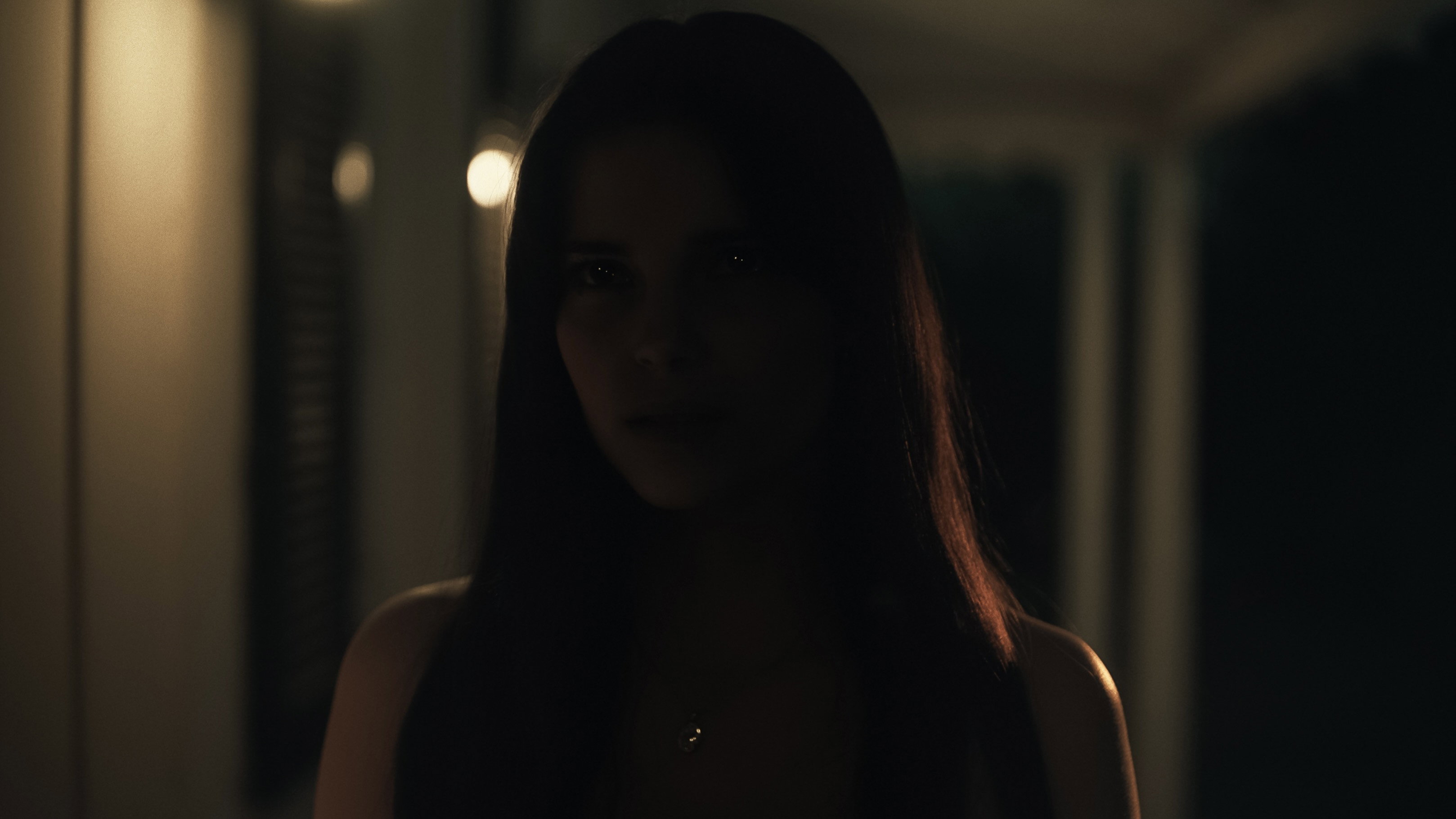 Dark Portrait of a Woman in Obsession HD Wallpaper