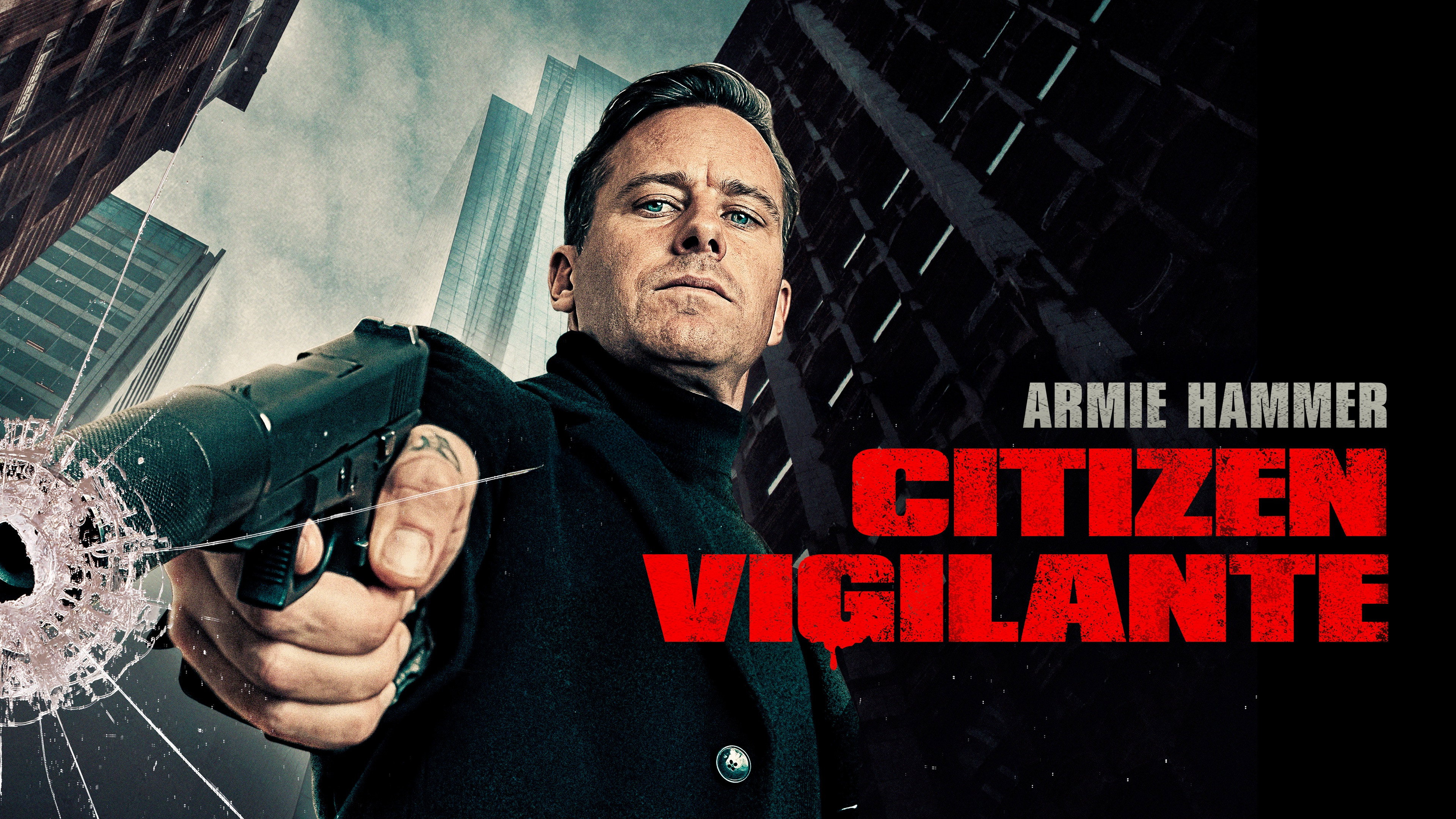 Armie Hammer in Citizen Vigilante movie poster HD Wallpaper