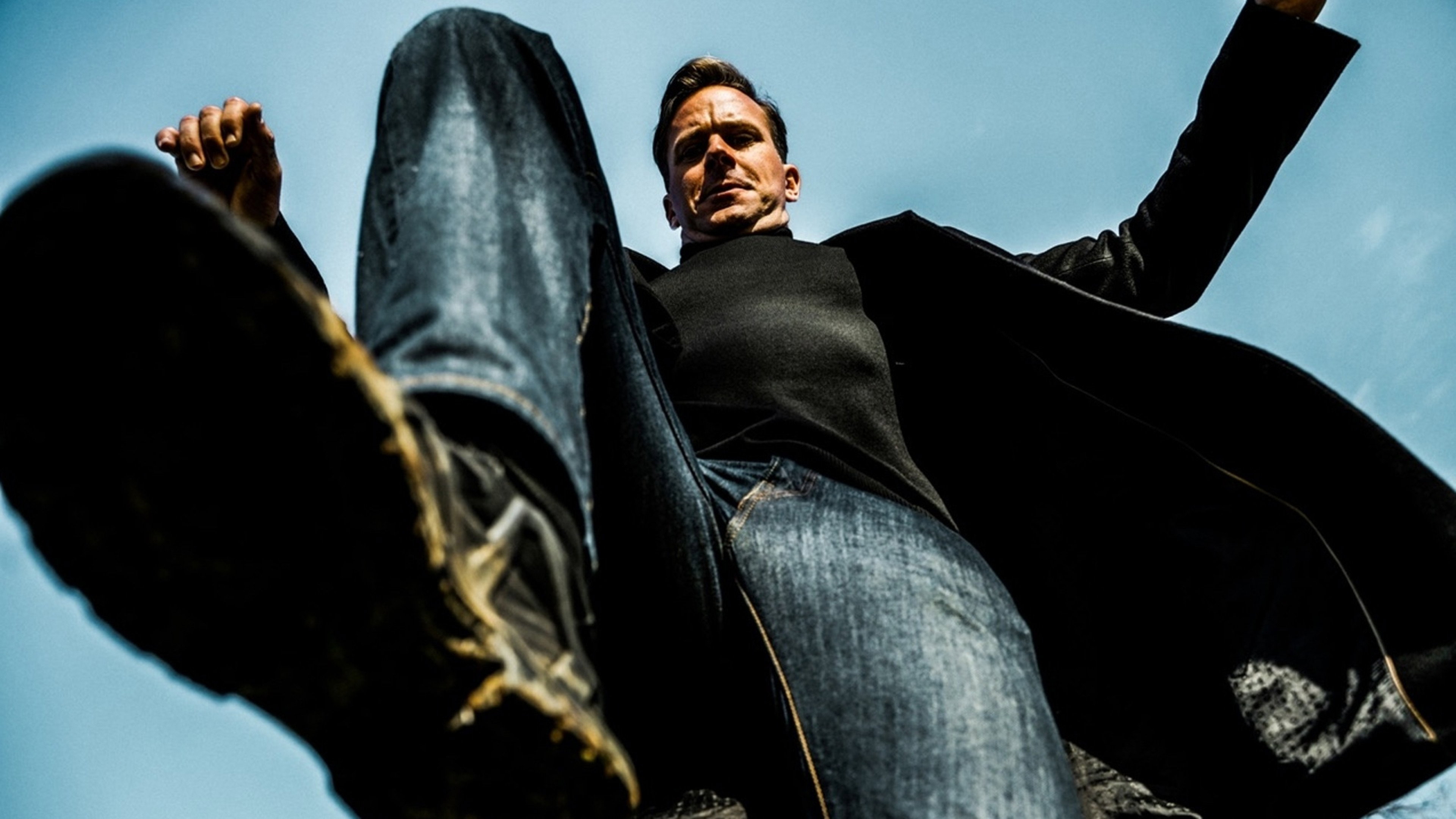 A man stepping forward in Citizen Vigilante HD Wallpaper