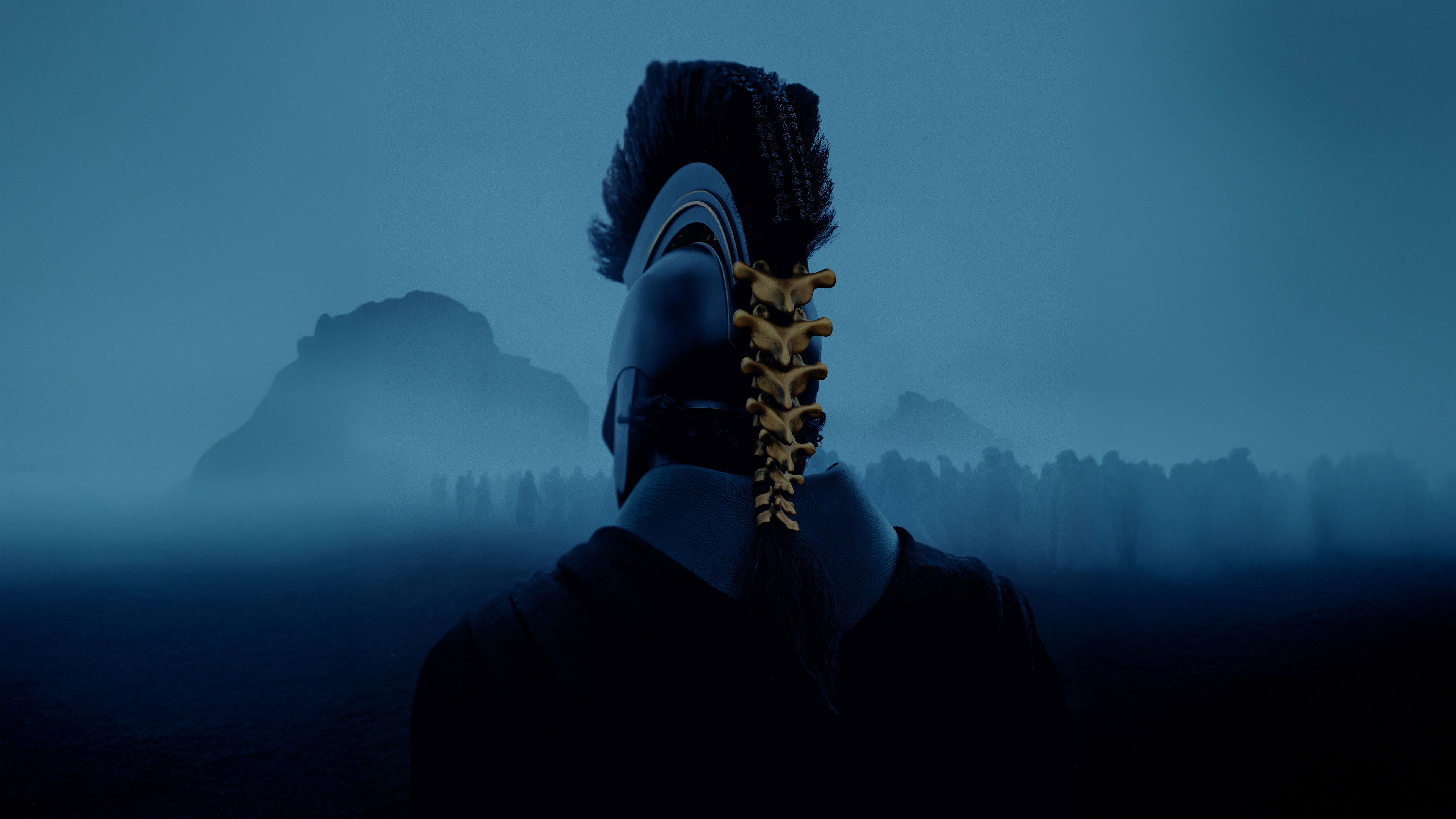 Odysseus in helmet from The Odyssey movie HD Wallpaper