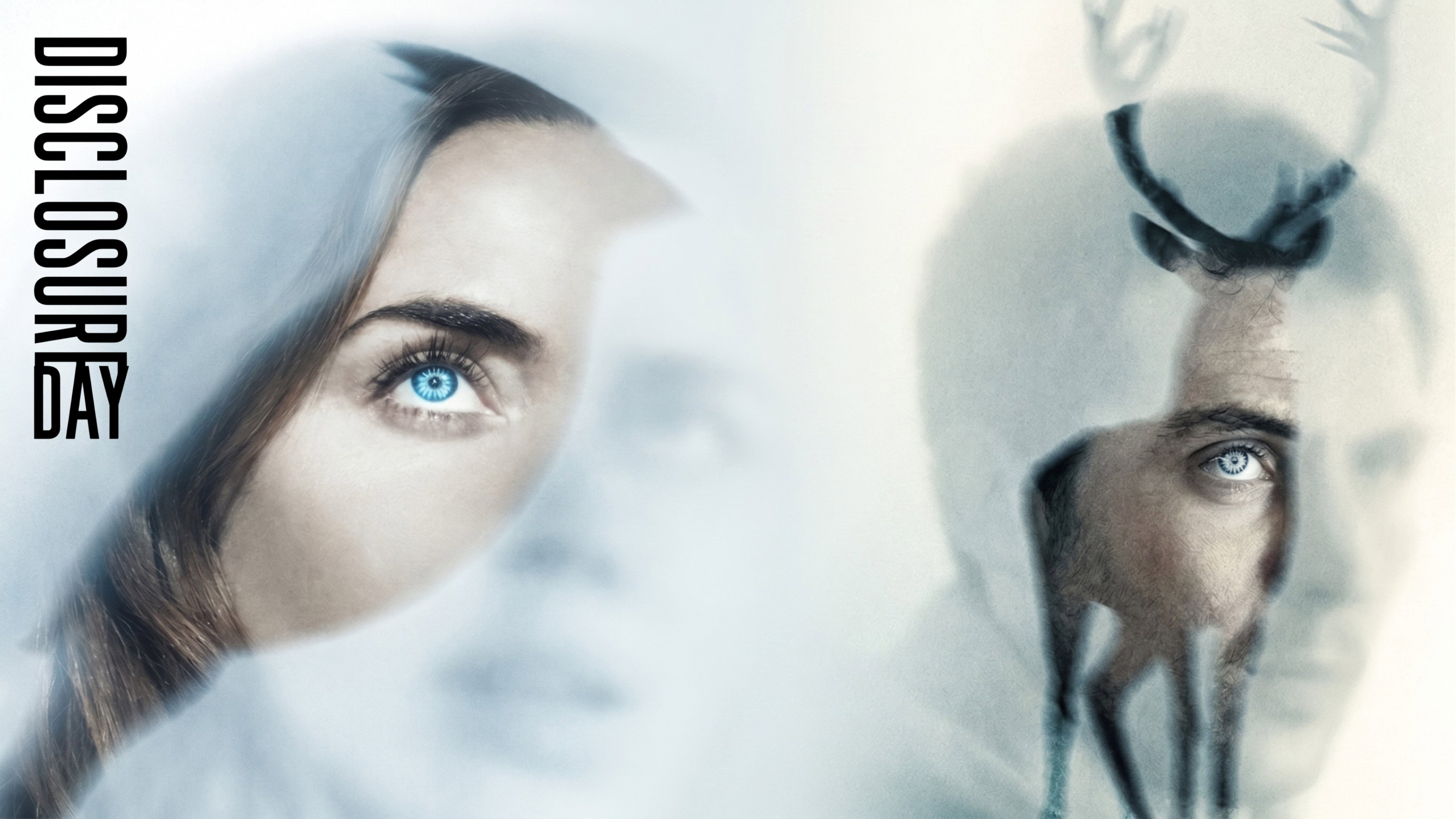 Disclosure Day Movie Poster with Woman and Man HD Wallpaper