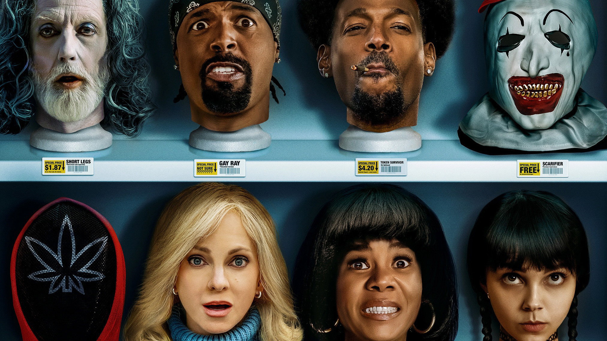 Cindy Campbell and Brenda Meeks in Scary Movie poster HD Wallpaper