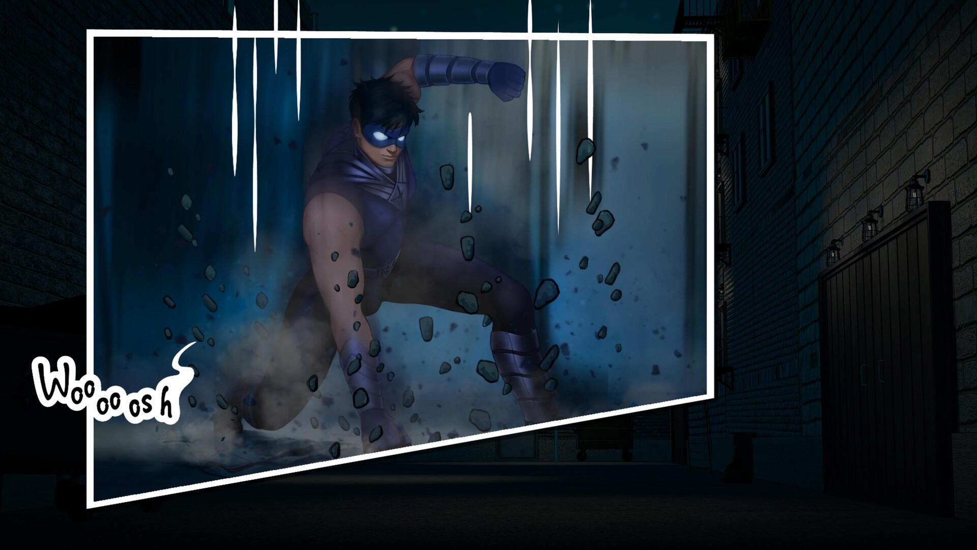 Masked Hero Landing in Mask City Chapter Zero HD Wallpaper