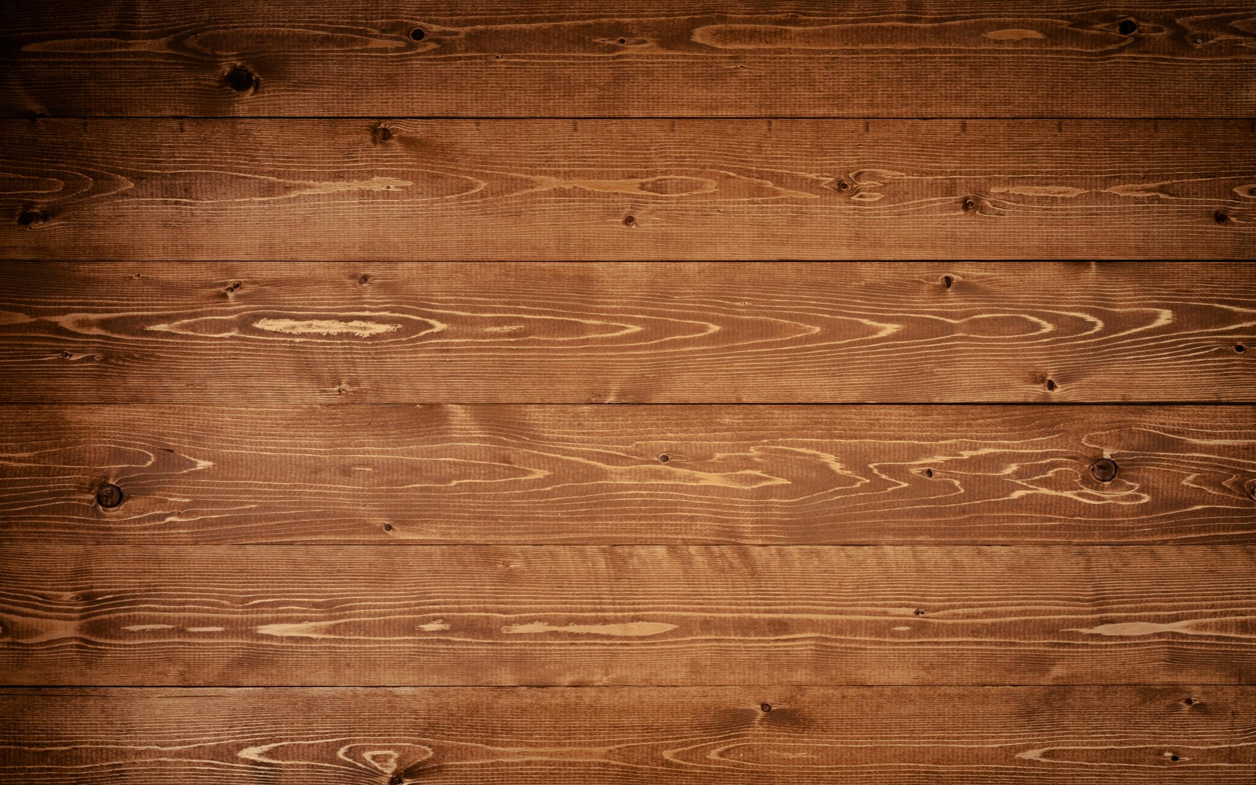 Dark Brown Horizontal Wooden Planks Texture HD Wallpaper