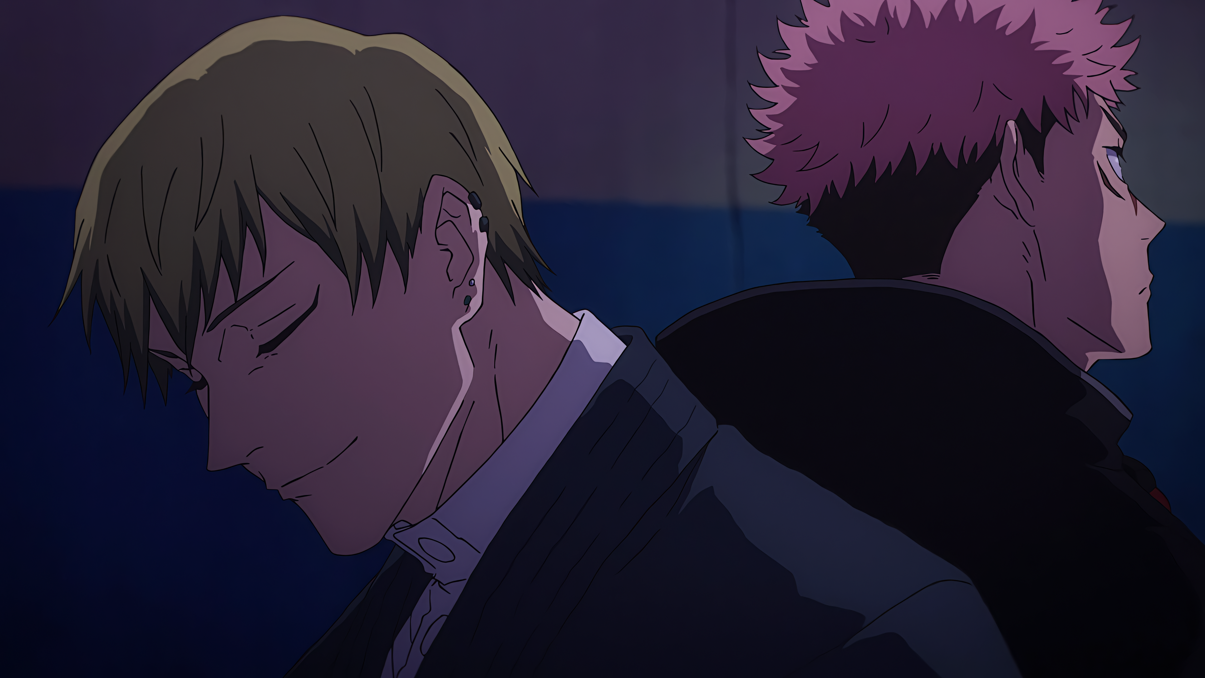 Naoya Zen'in and Yuji Itadori from Jujutsu Kaisen HD Wallpaper