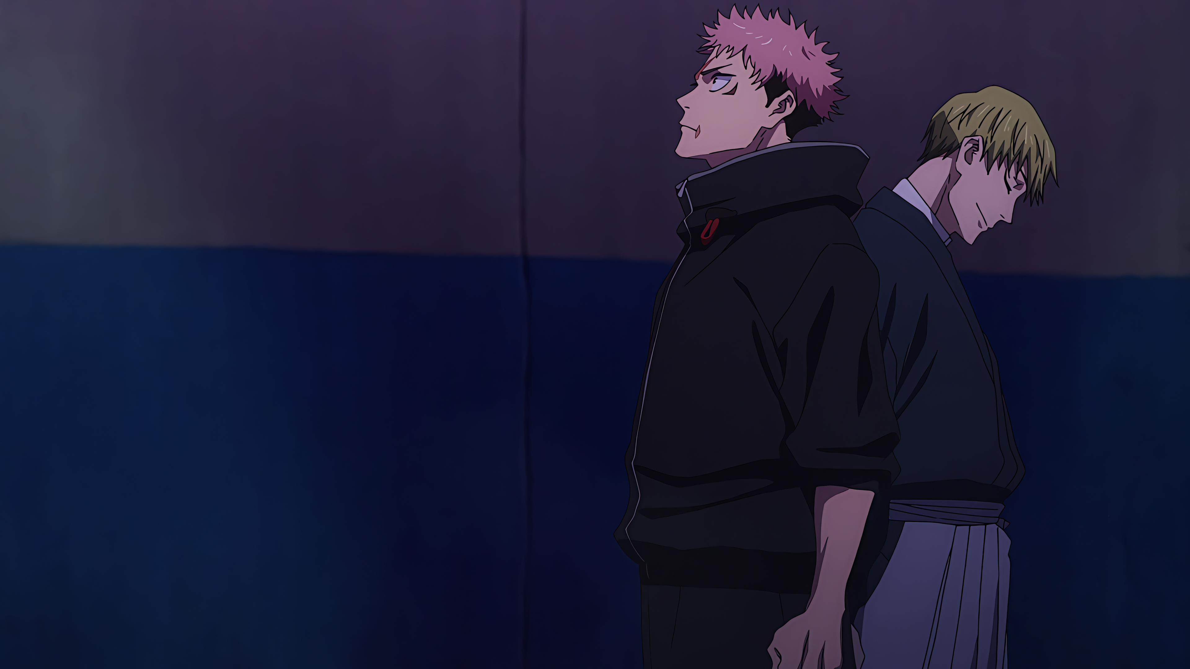 Yuji Itadori and Naoya Zen'in from Jujutsu Kaisen HD Wallpaper
