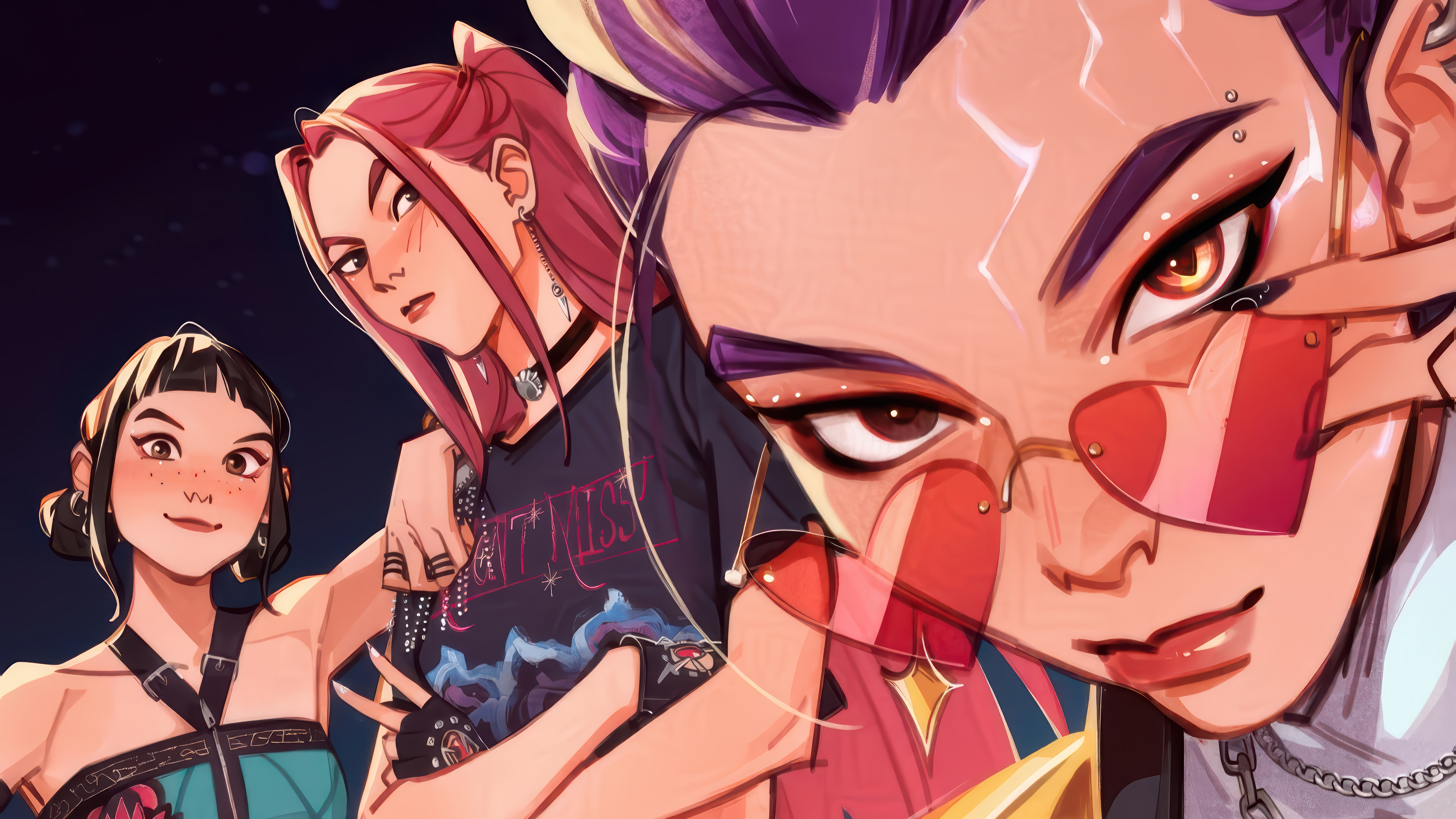 Reyna, Jett, and Neon from Valorant HD Wallpaper