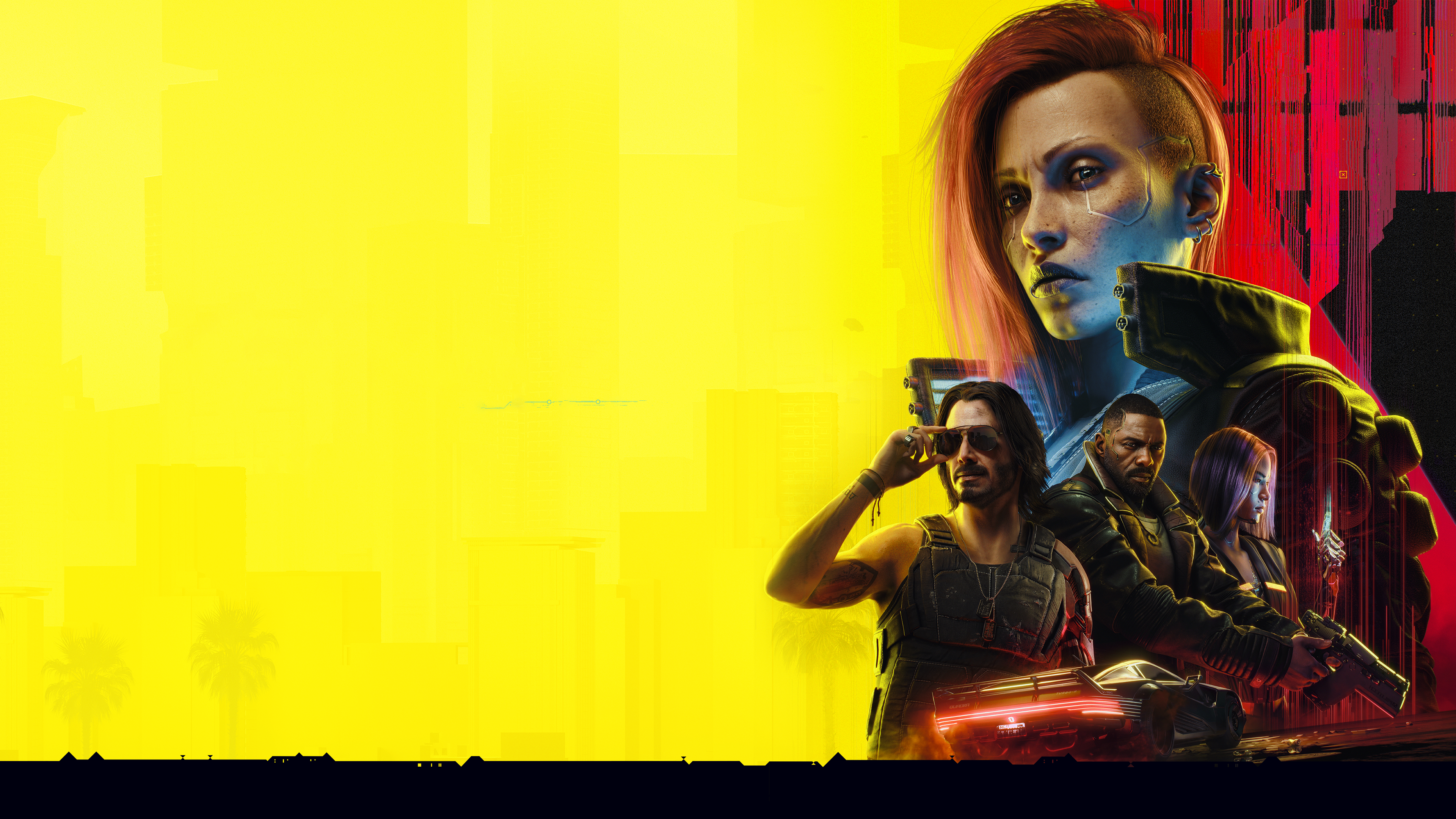 V Johnny Silverhand Solomon Reed Cyberpunk 2077 Phantom Liberty HD Wallpaper