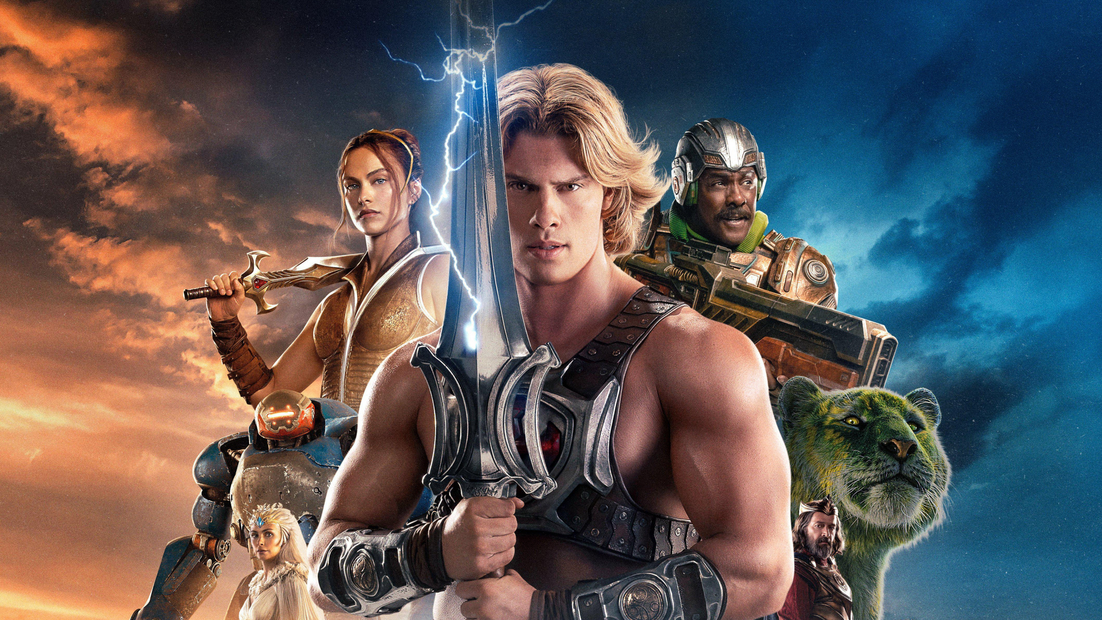 He-Man and characters from Masters of the Universe HD Wallpaper