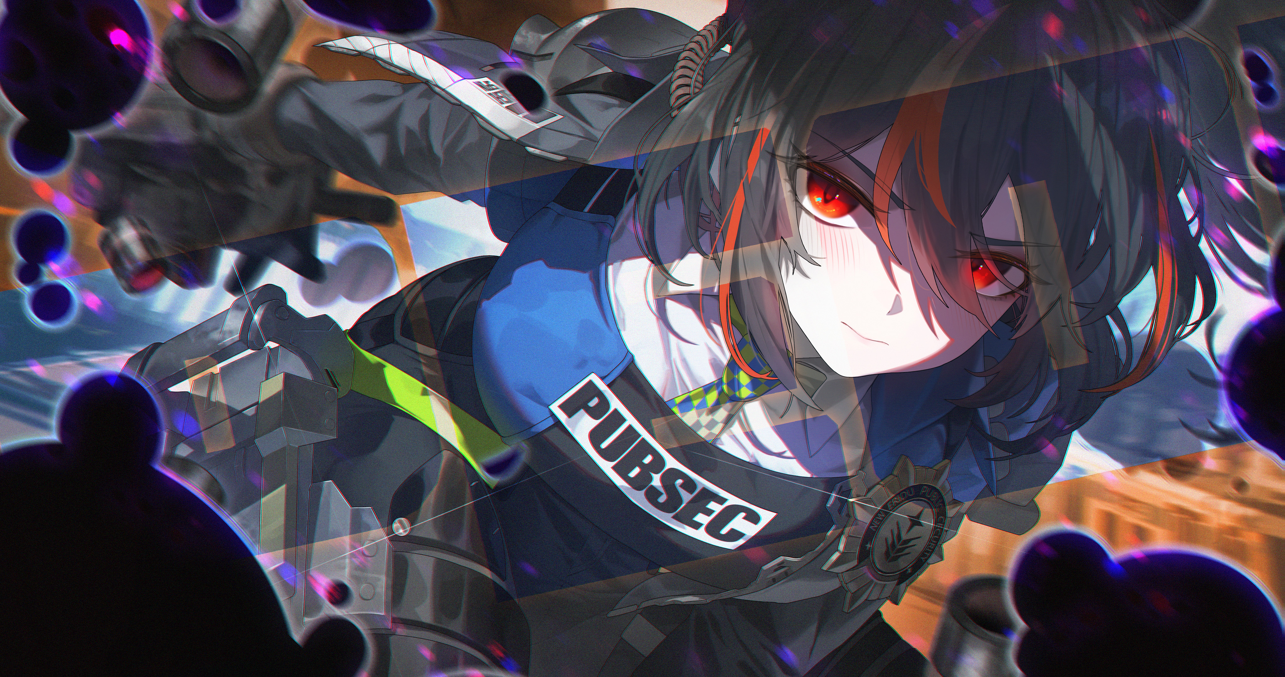 Zhu Yuan from Zenless Zone Zero in PUBSEC Uniform HD Wallpaper