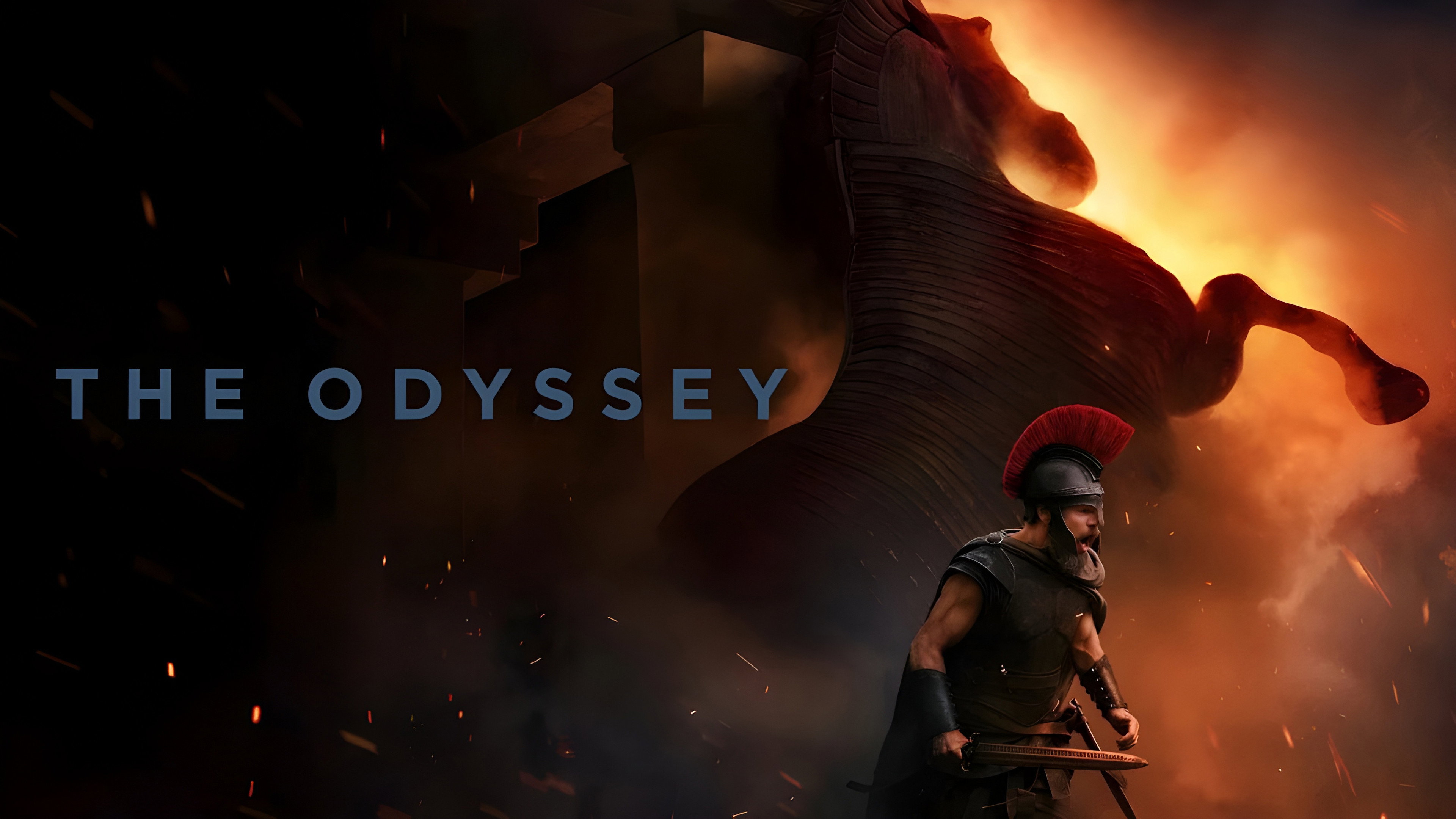 Odysseus and the Trojan Horse in The Odyssey HD Wallpaper
