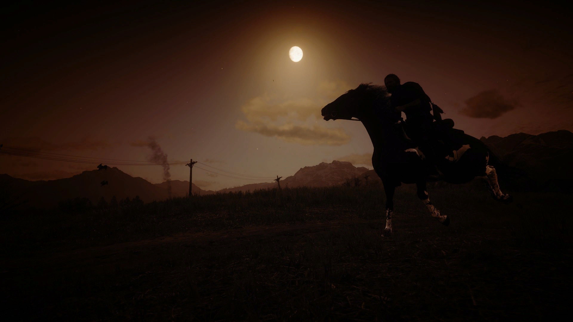 Arthur Morgan Riding Horse in Red Dead Redemption 2 HD Wallpaper