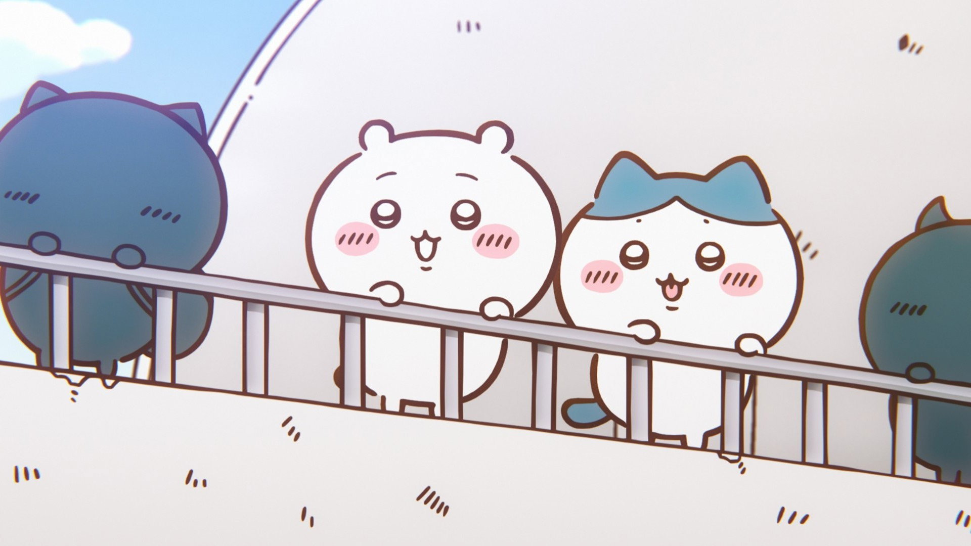 Chiikawa and Hachiware in Chiikawa the Movie HD Wallpaper