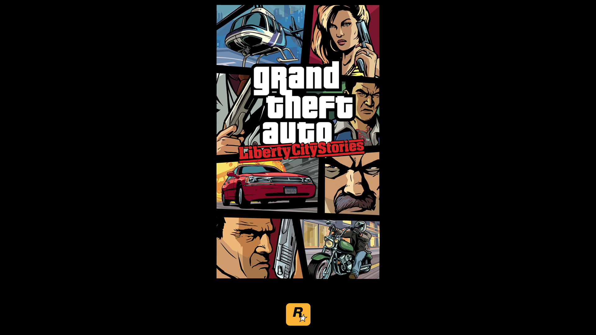 Grand Theft Auto: Liberty City Stories Game Cover Art HD Wallpaper