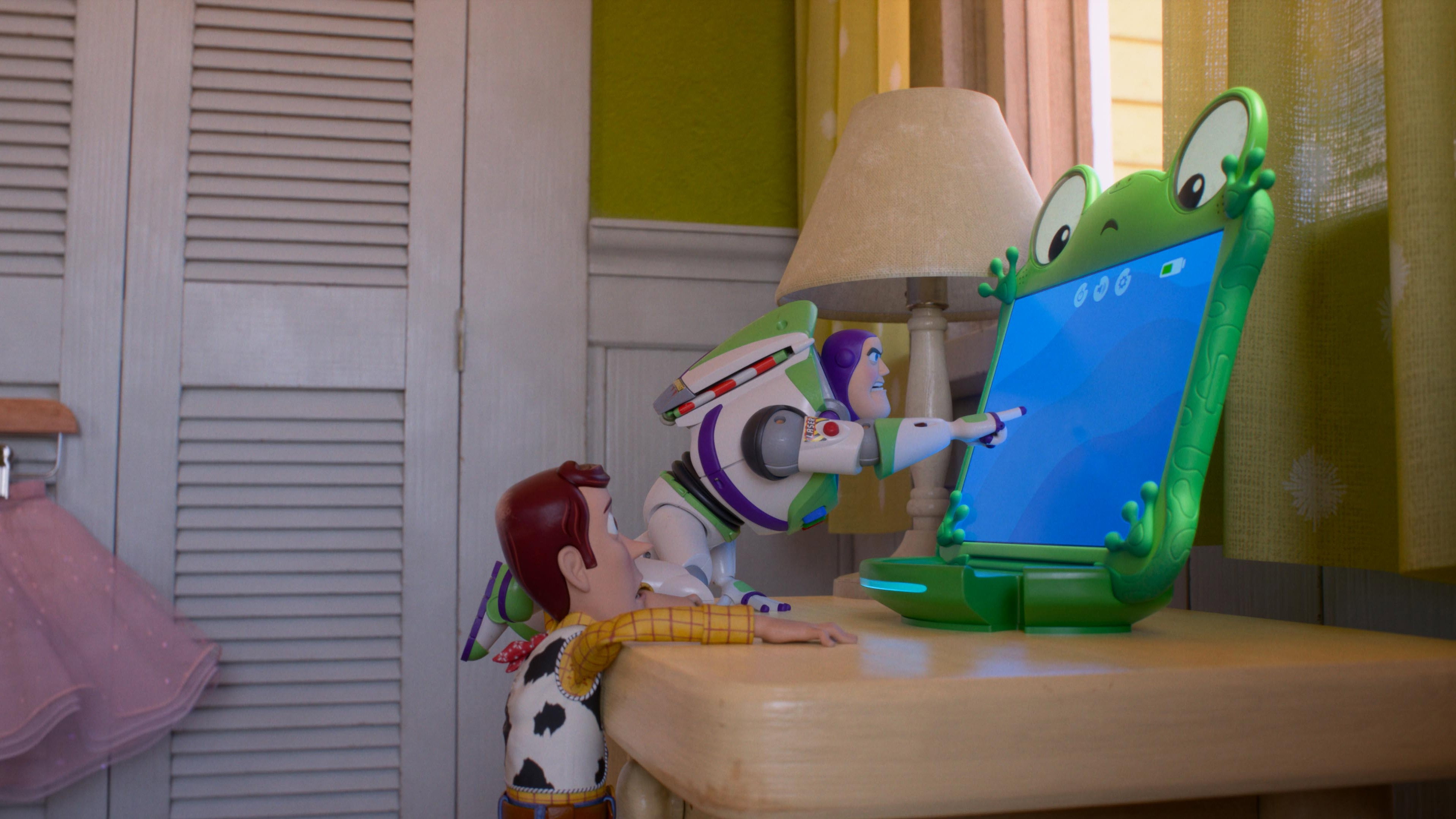 Woody and Buzz Lightyear in Toy Story 5 HD Wallpaper