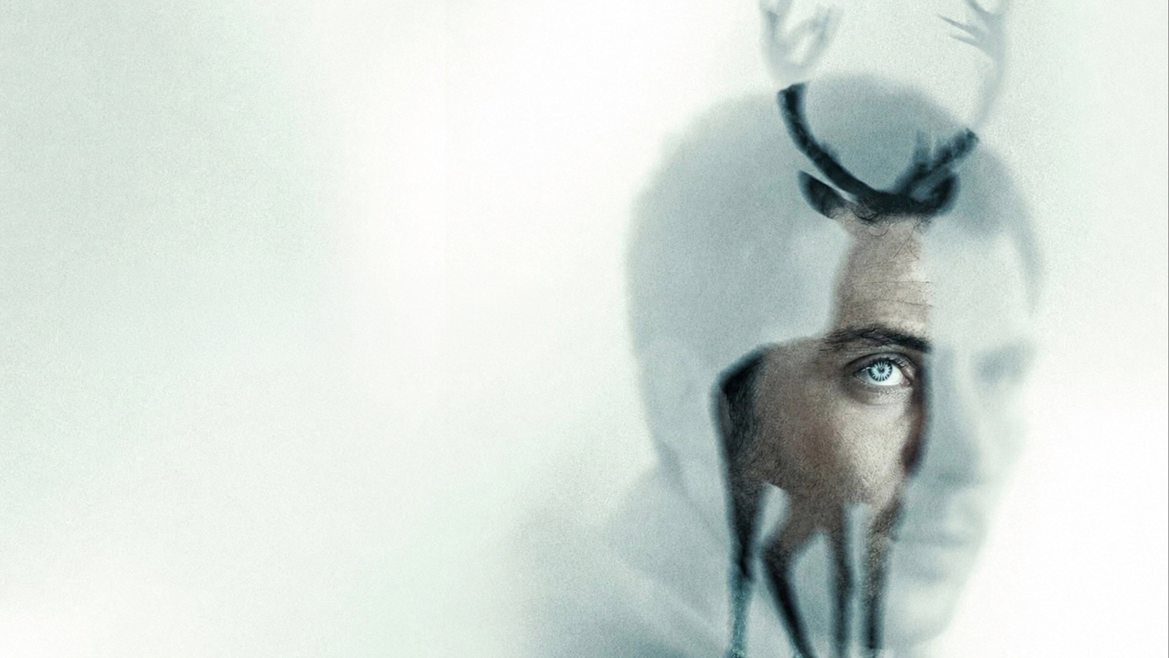 Man and deer double exposure from Disclosure Day HD Wallpaper