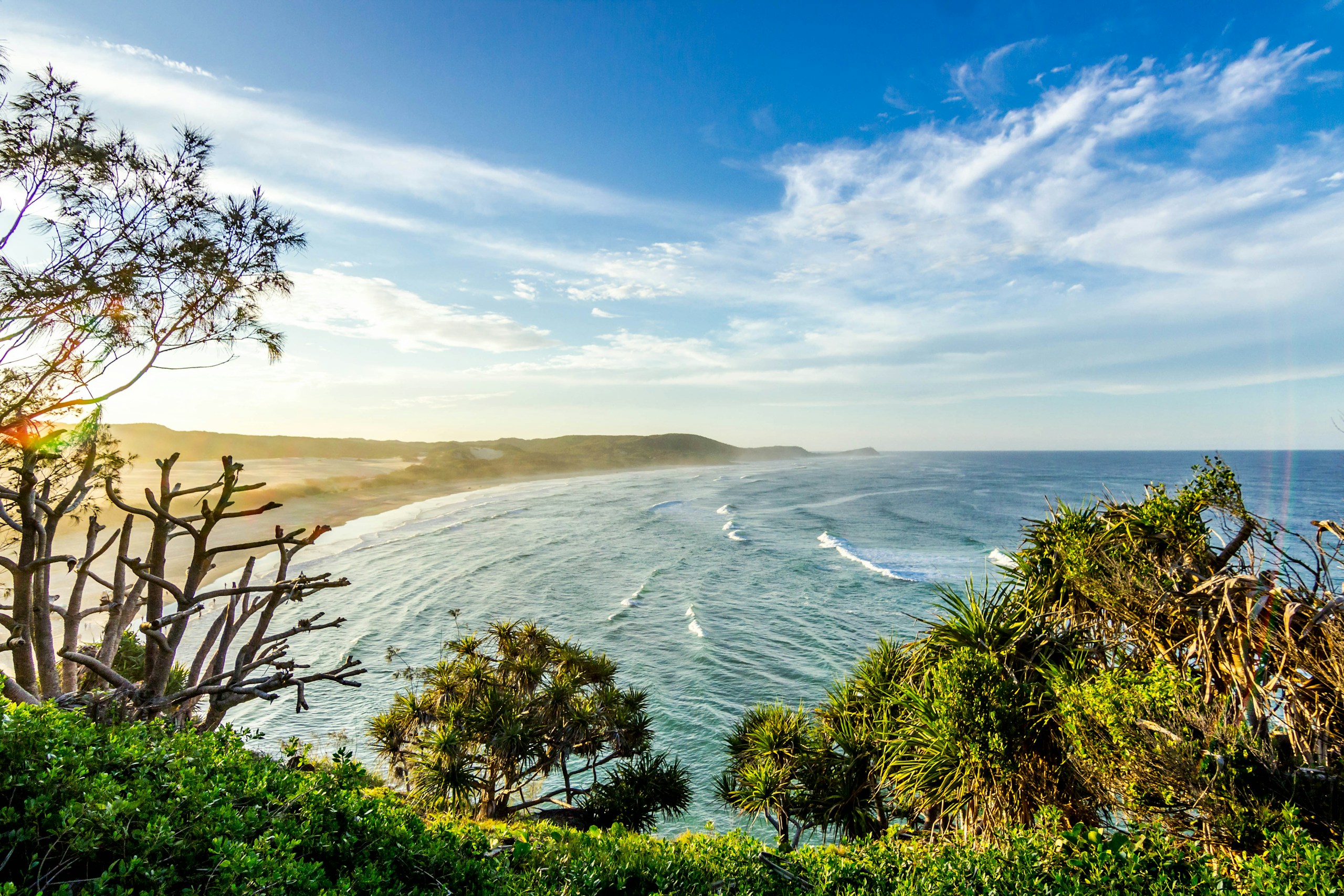 Scenic coastal view of Fraser Island in Australia HD Wallpaper
