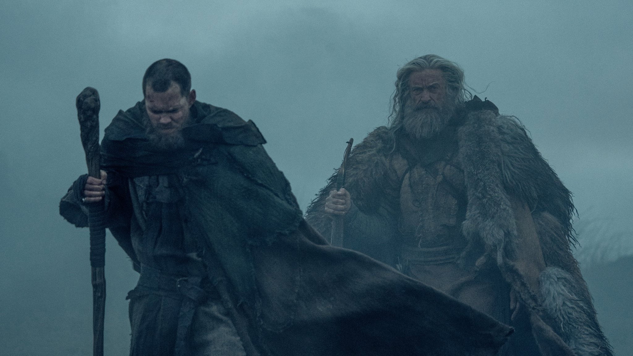 Hugh Jackman and Nicholas Hoult in The Death of Robin Hood HD Wallpaper