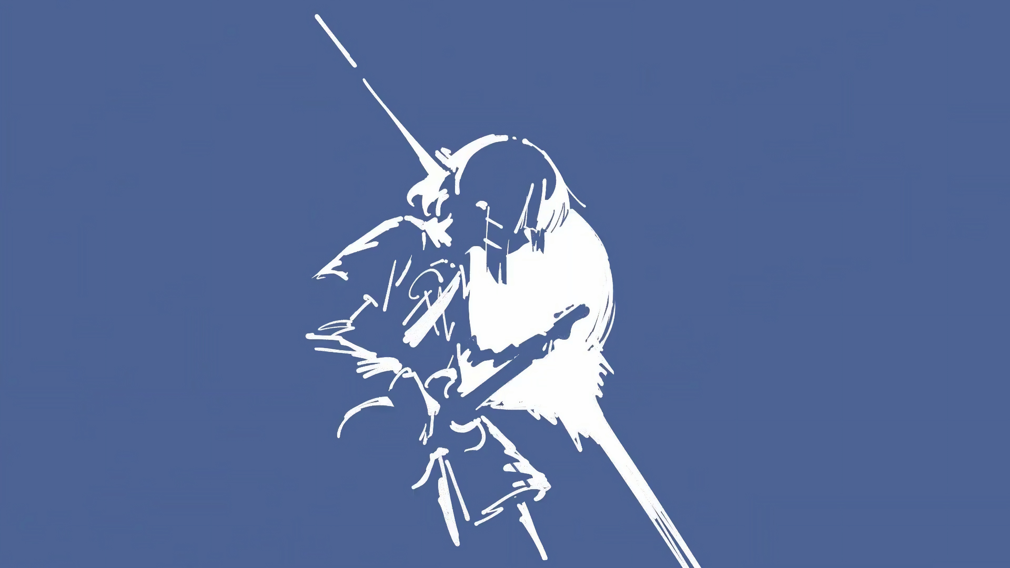 Persona 3 Protagonist Makoto Yuki Minimalist Art HD Wallpaper