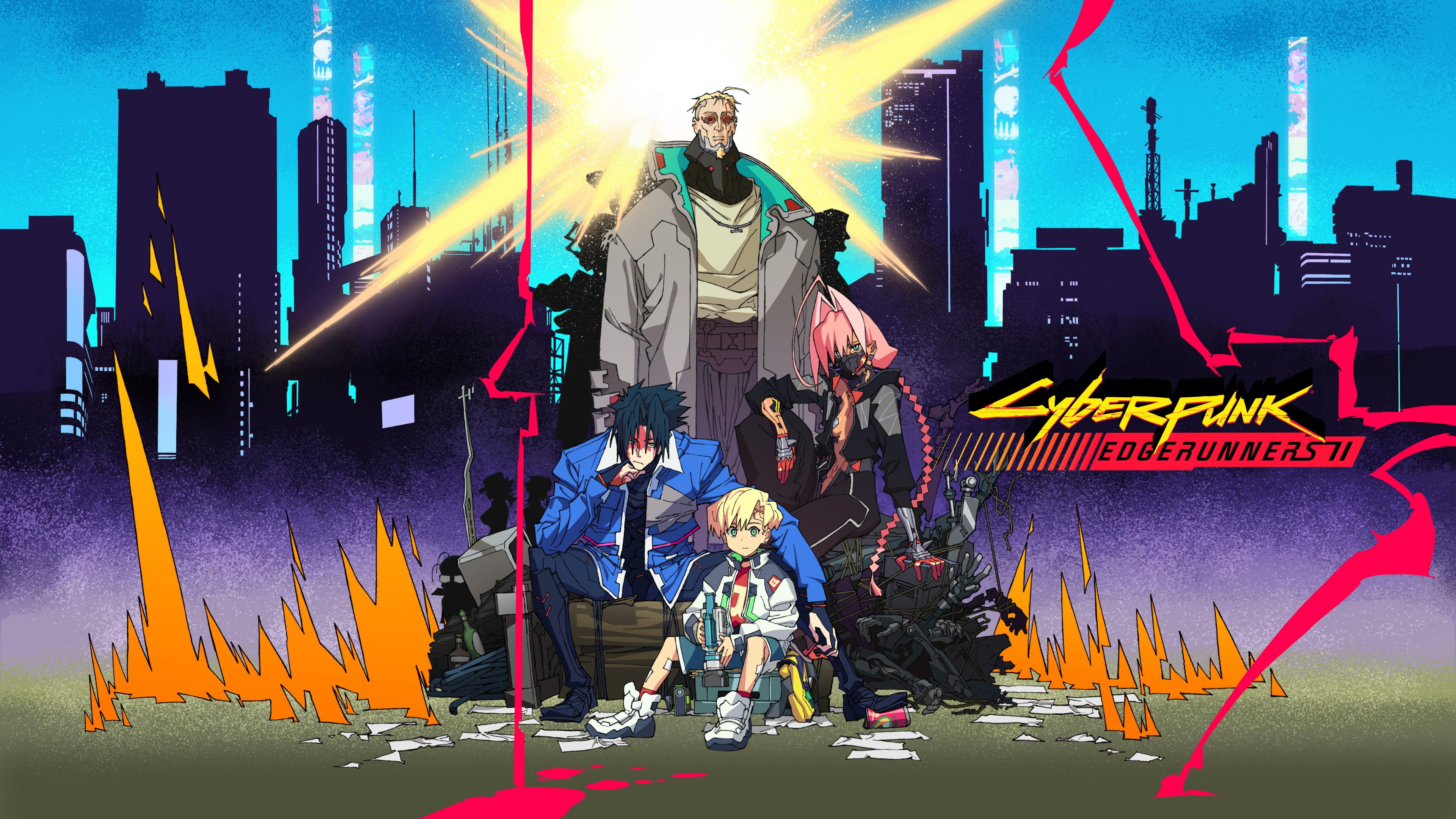 Guilty Gear Characters in Cyberpunk Edgerunners Style HD Wallpaper