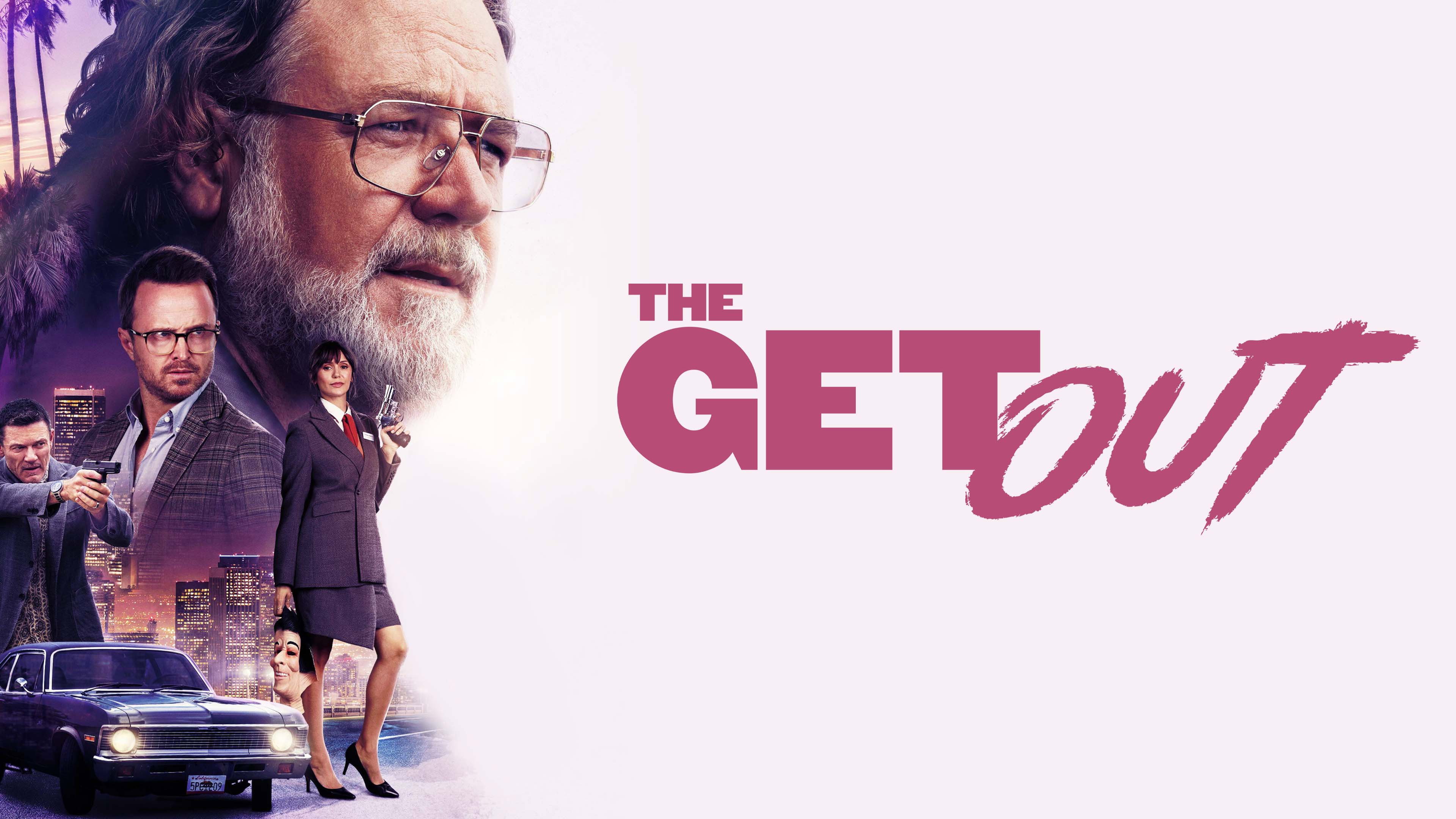Movie poster for The Get Out featuring Russell Crowe HD Wallpaper