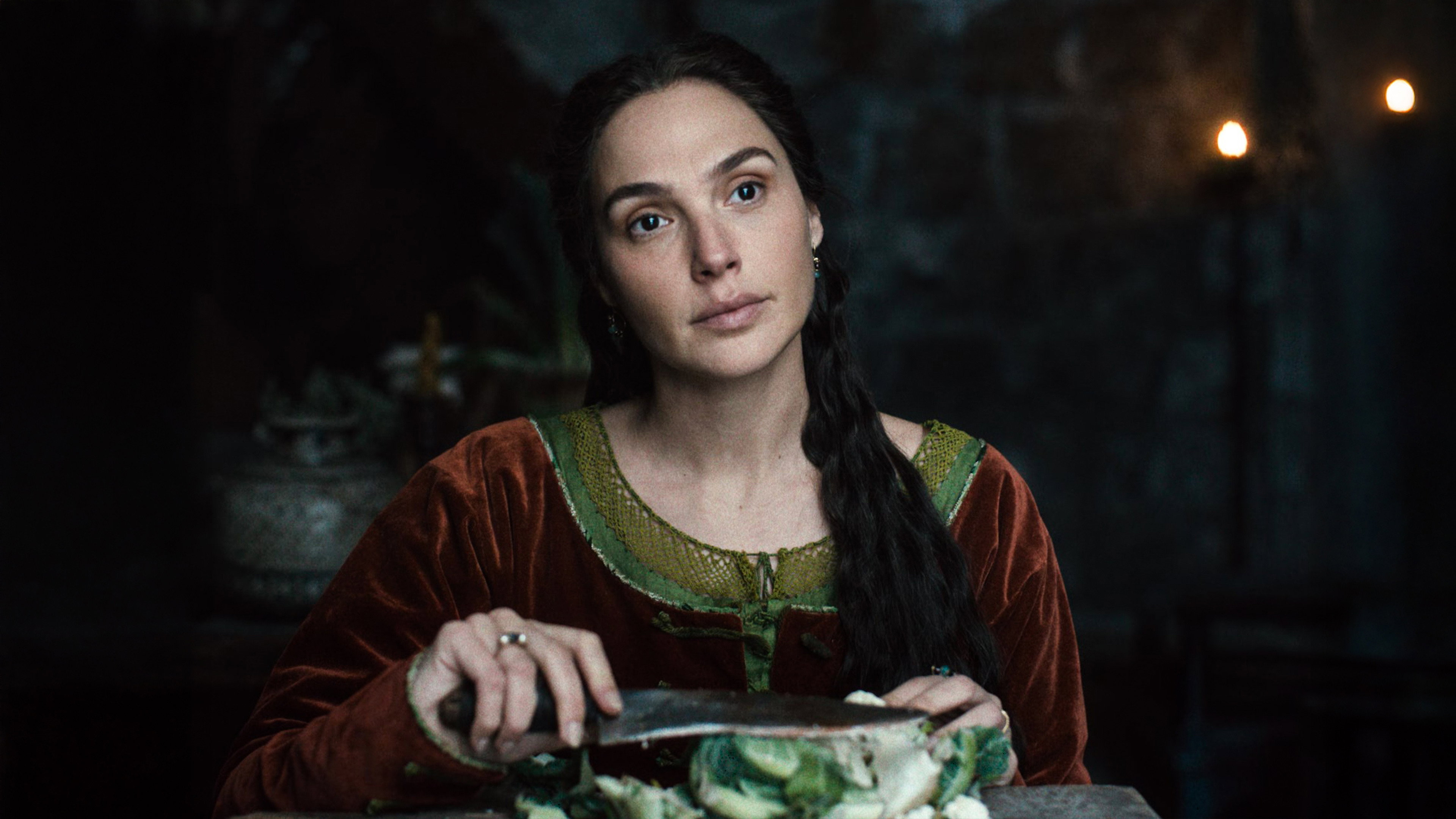 Gal Gadot in In the Hand of Dante HD Wallpaper