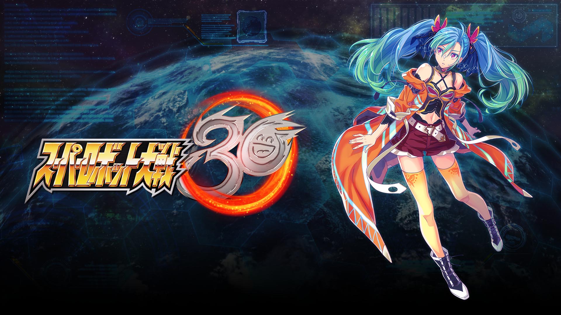 Mitsuba Greyvalley from Super Robot Wars 30 HD Wallpaper