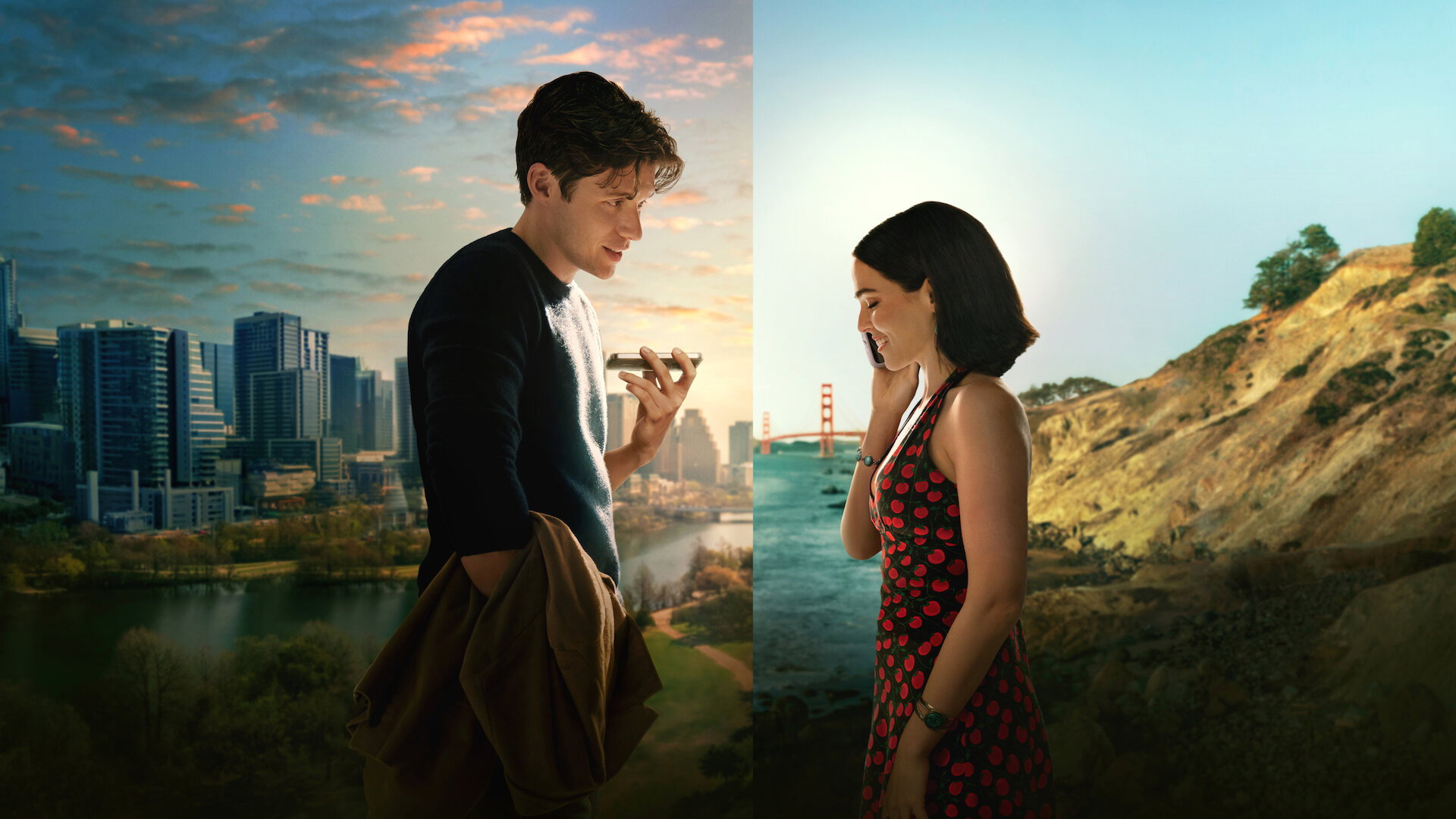 Drew Starkey and Lucy Hale in Voicemails for Isabelle HD Wallpaper