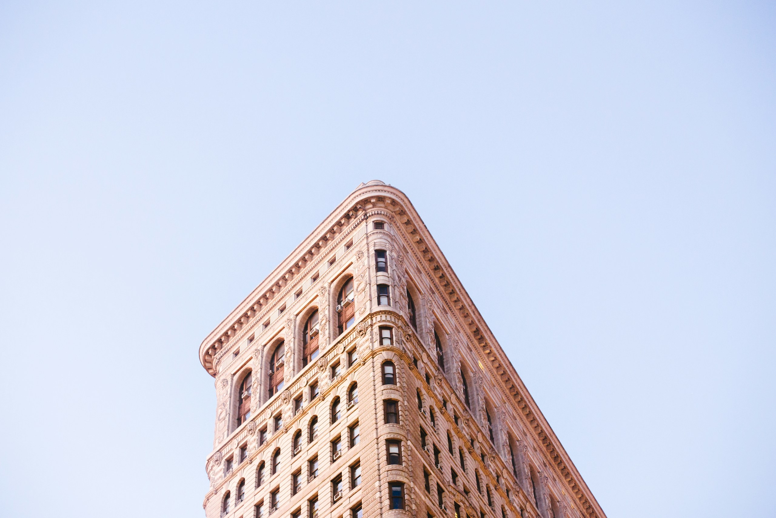 Low Angle View of the Flatiron Building HD Wallpaper