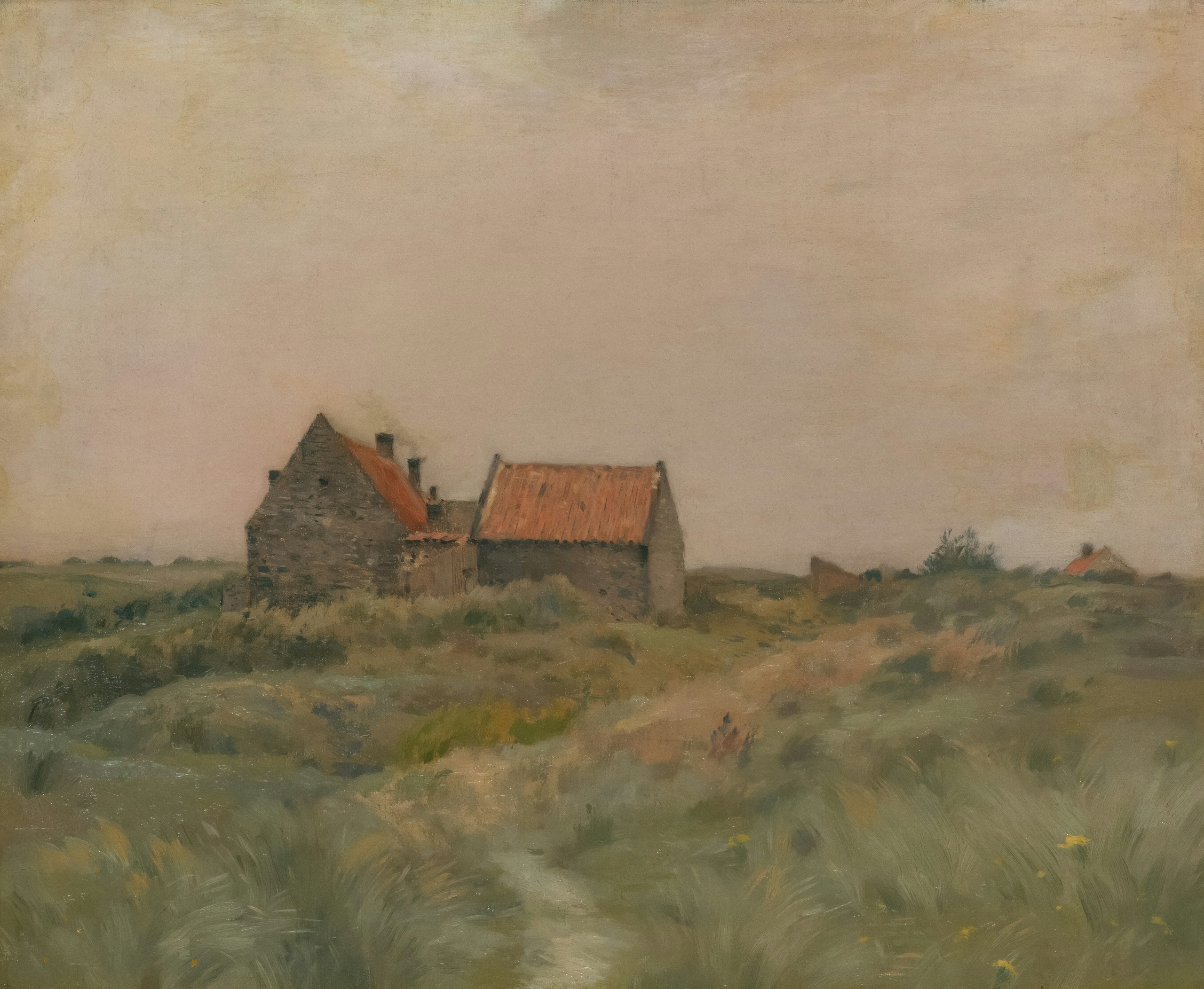 October Day Painting by Jean Charles Cazin HD Wallpaper