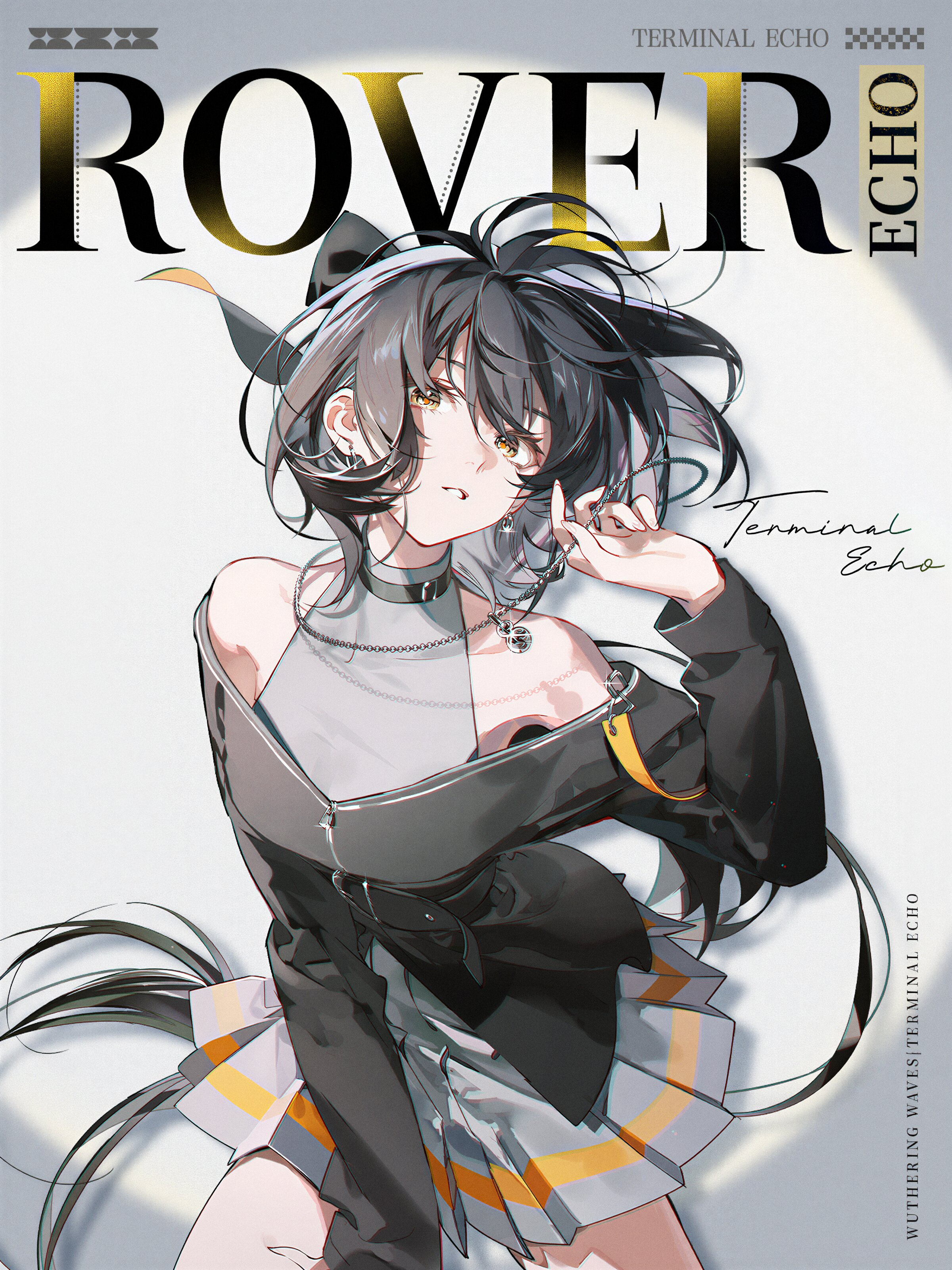 Female Rover from Wuthering Waves on Magazine Cover HD Wallpaper