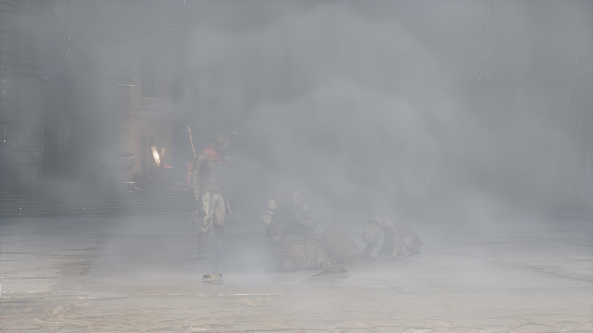 Wolf in thick fog from Sekiro: Shadows Die Twice HD Wallpaper