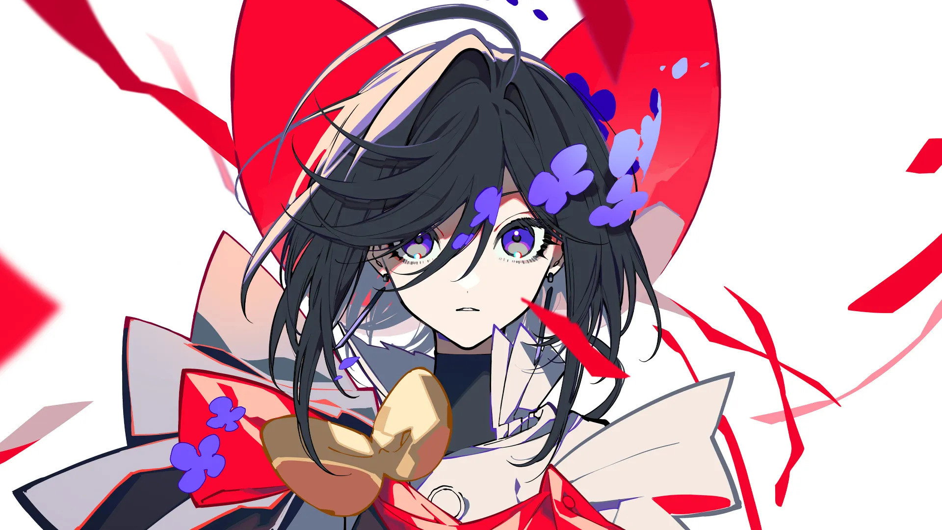 Anime Girl from The Ribbon Hero HD Wallpaper