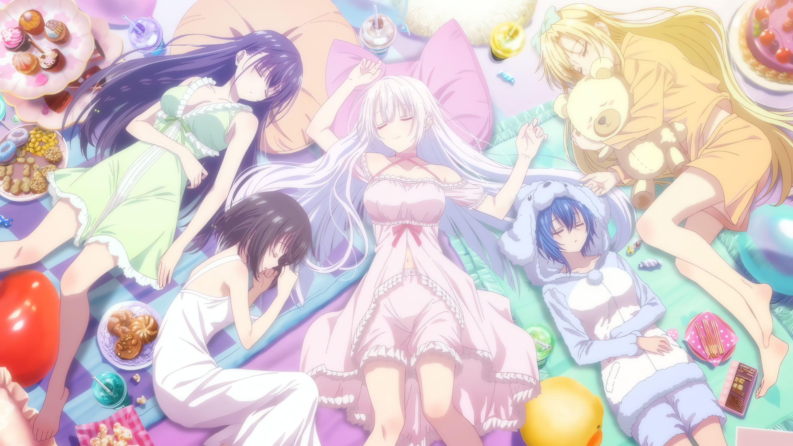Sleeping girls from Seirei Gensouki: Spirit Chronicles HD Wallpaper